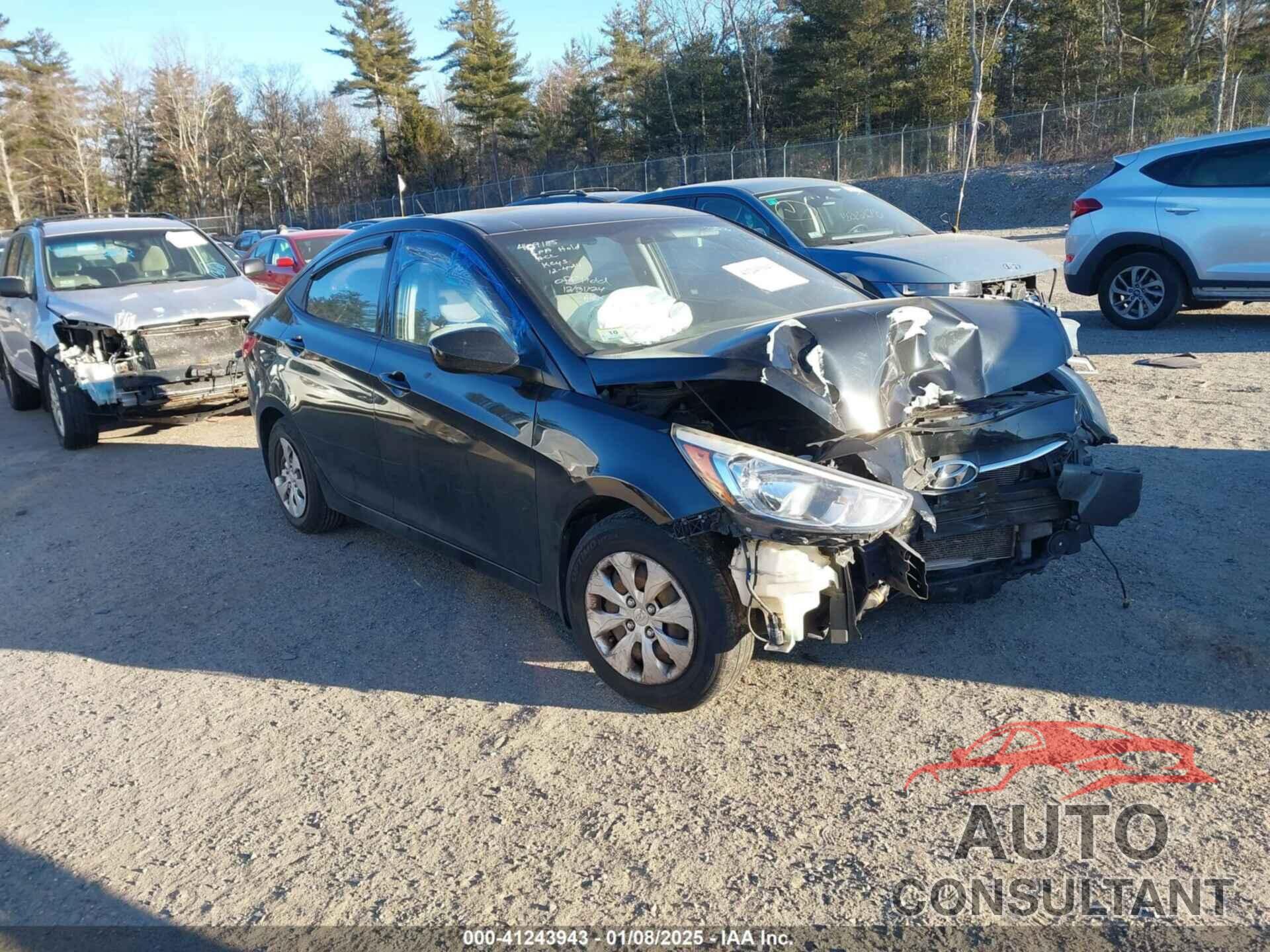 HYUNDAI ACCENT 2016 - KMHCT4AE6GU021469