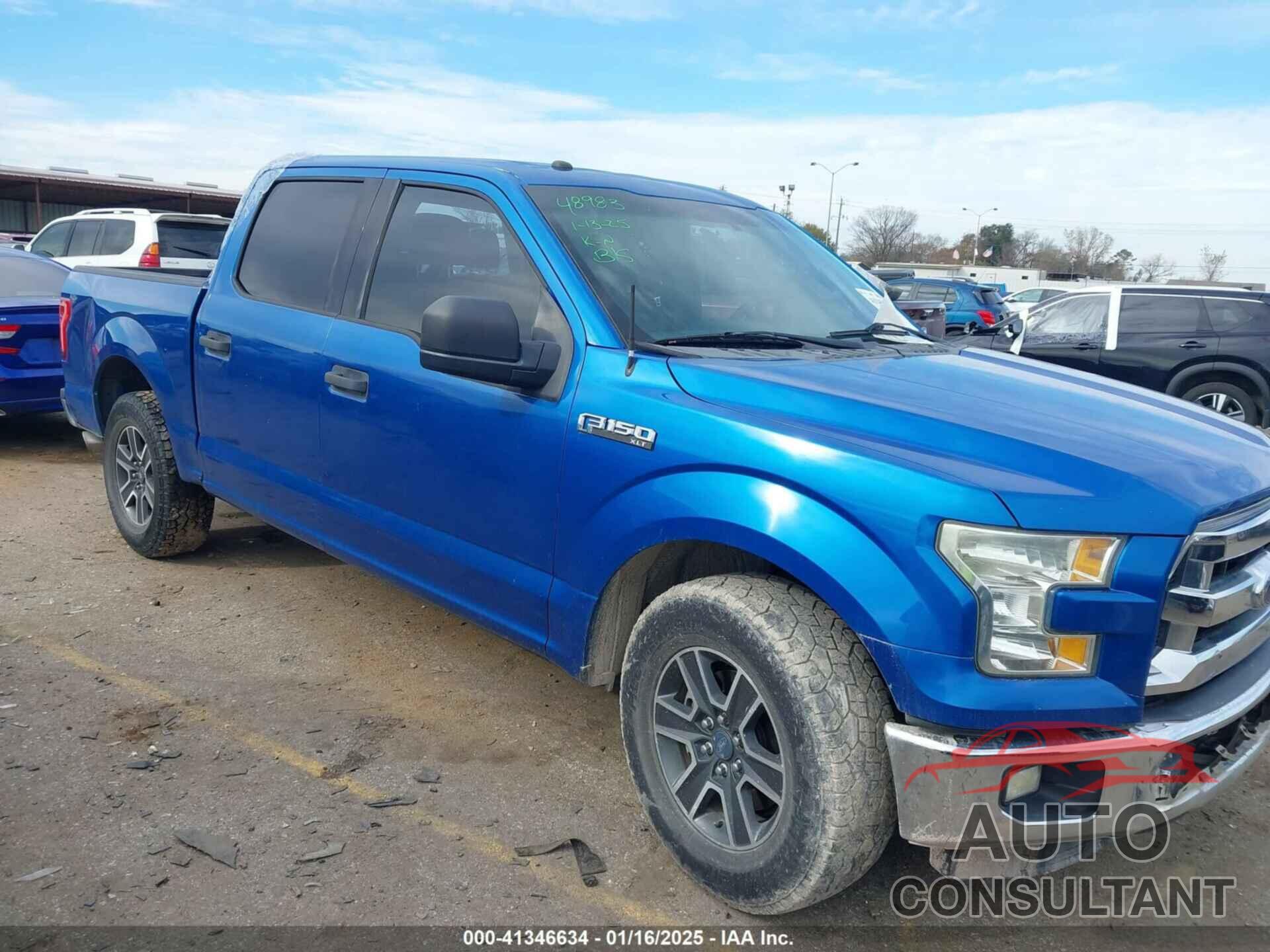 FORD F-150 2016 - 1FTEW1CF9GKD45231