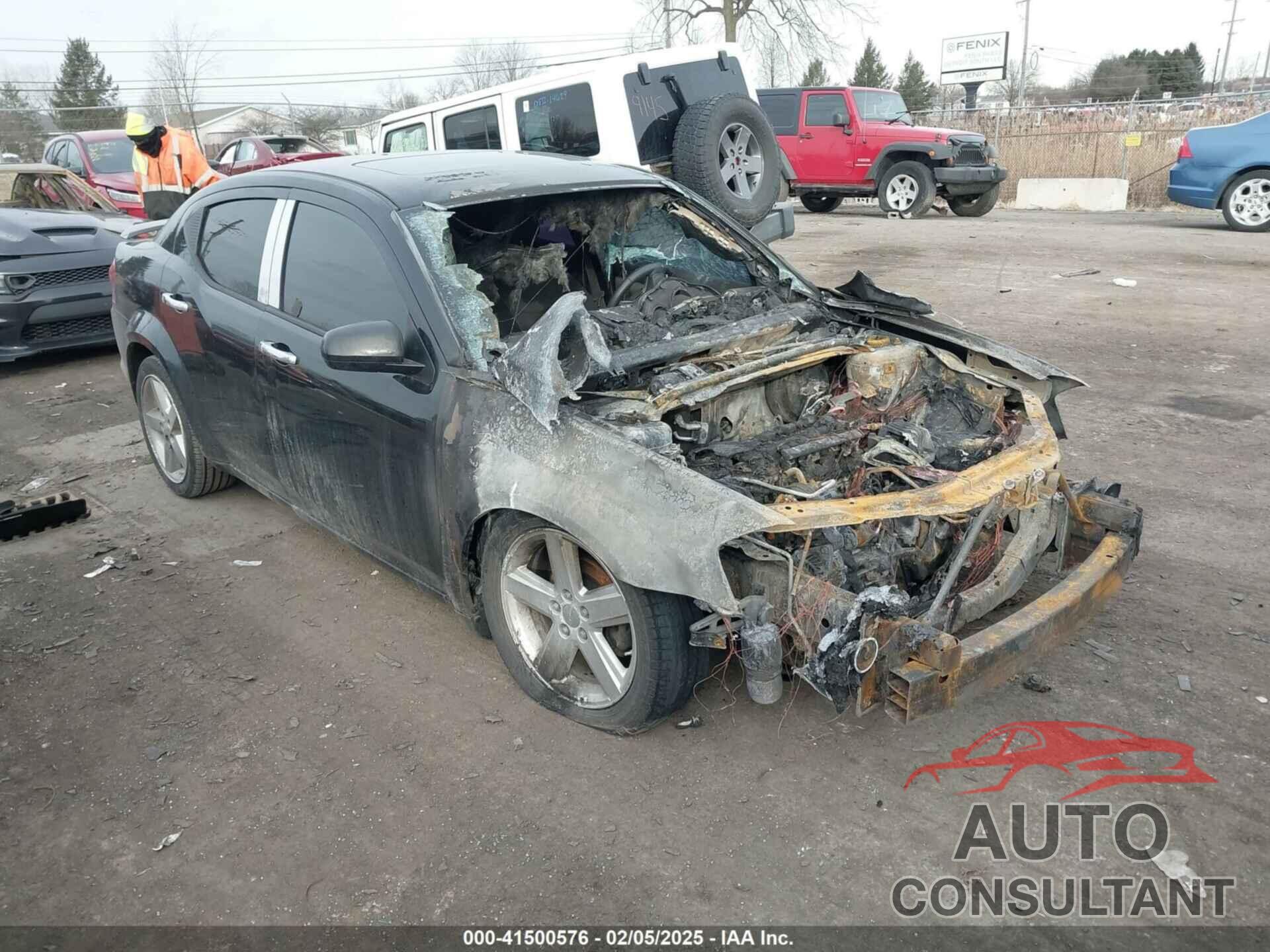 DODGE AVENGER 2012 - 1C3CDZCB9CN260315