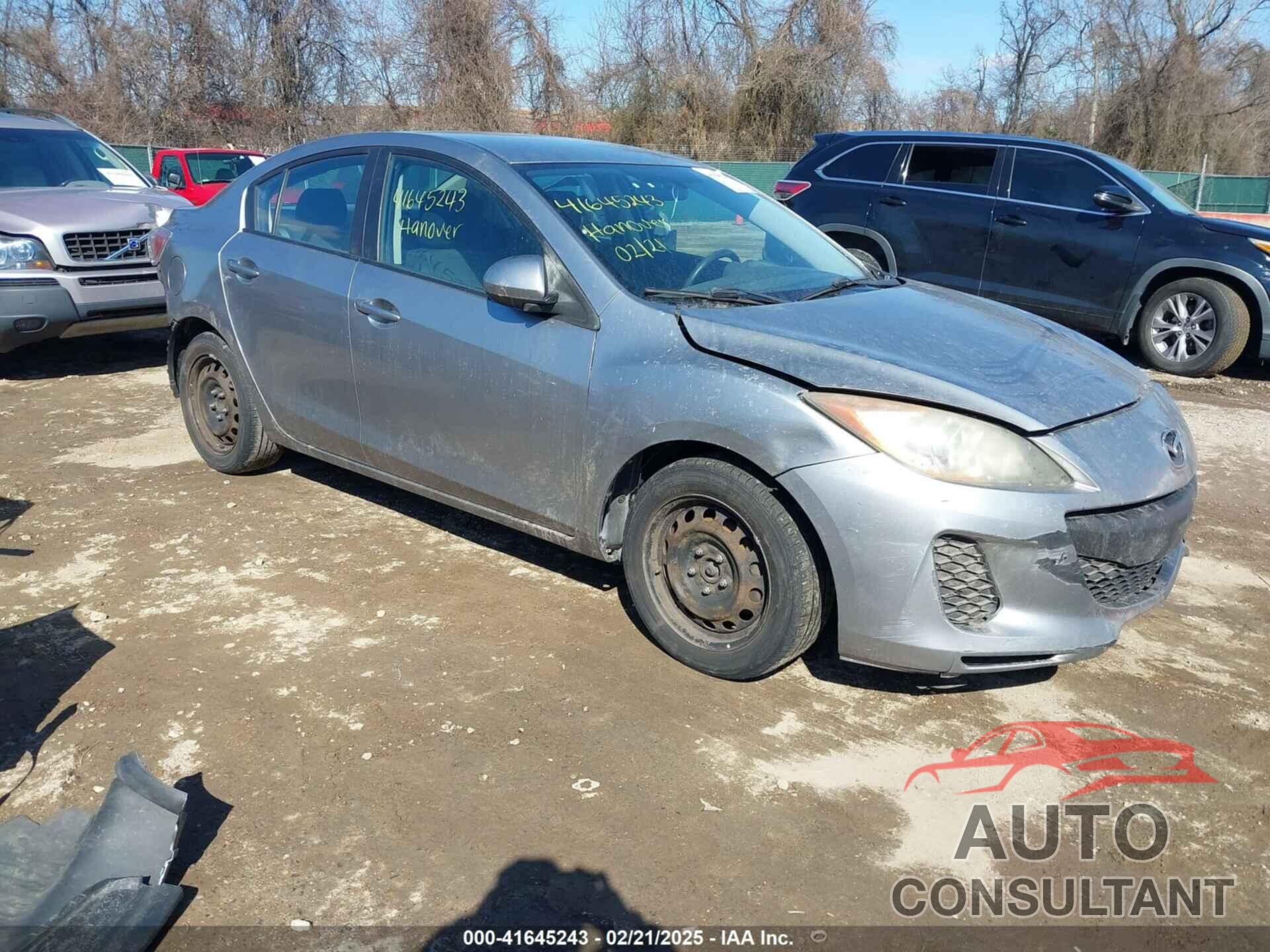 MAZDA MAZDA3 2012 - JM1BL1UG9C1586337