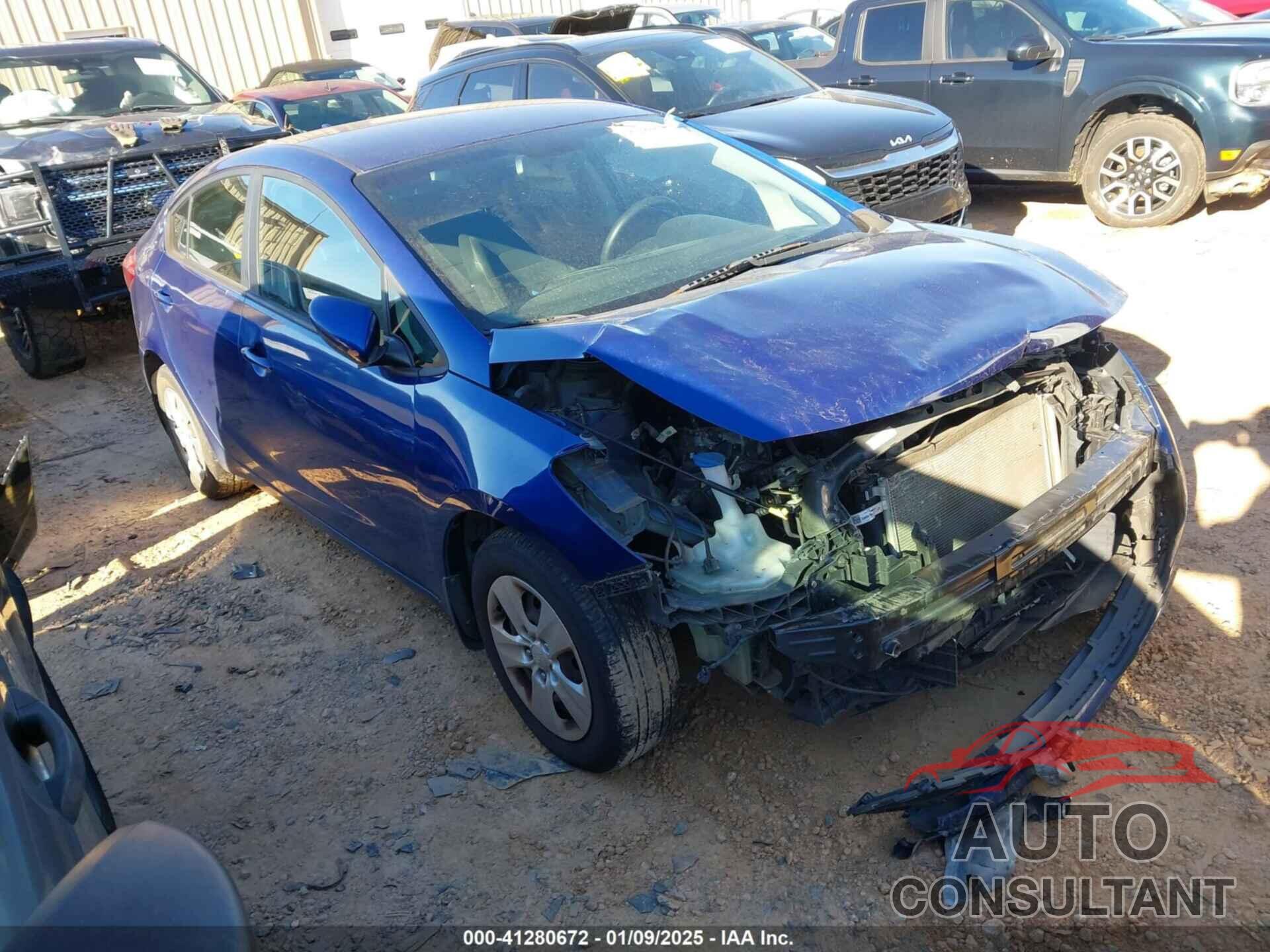 KIA FORTE 2017 - 3KPFK4A76HE052419