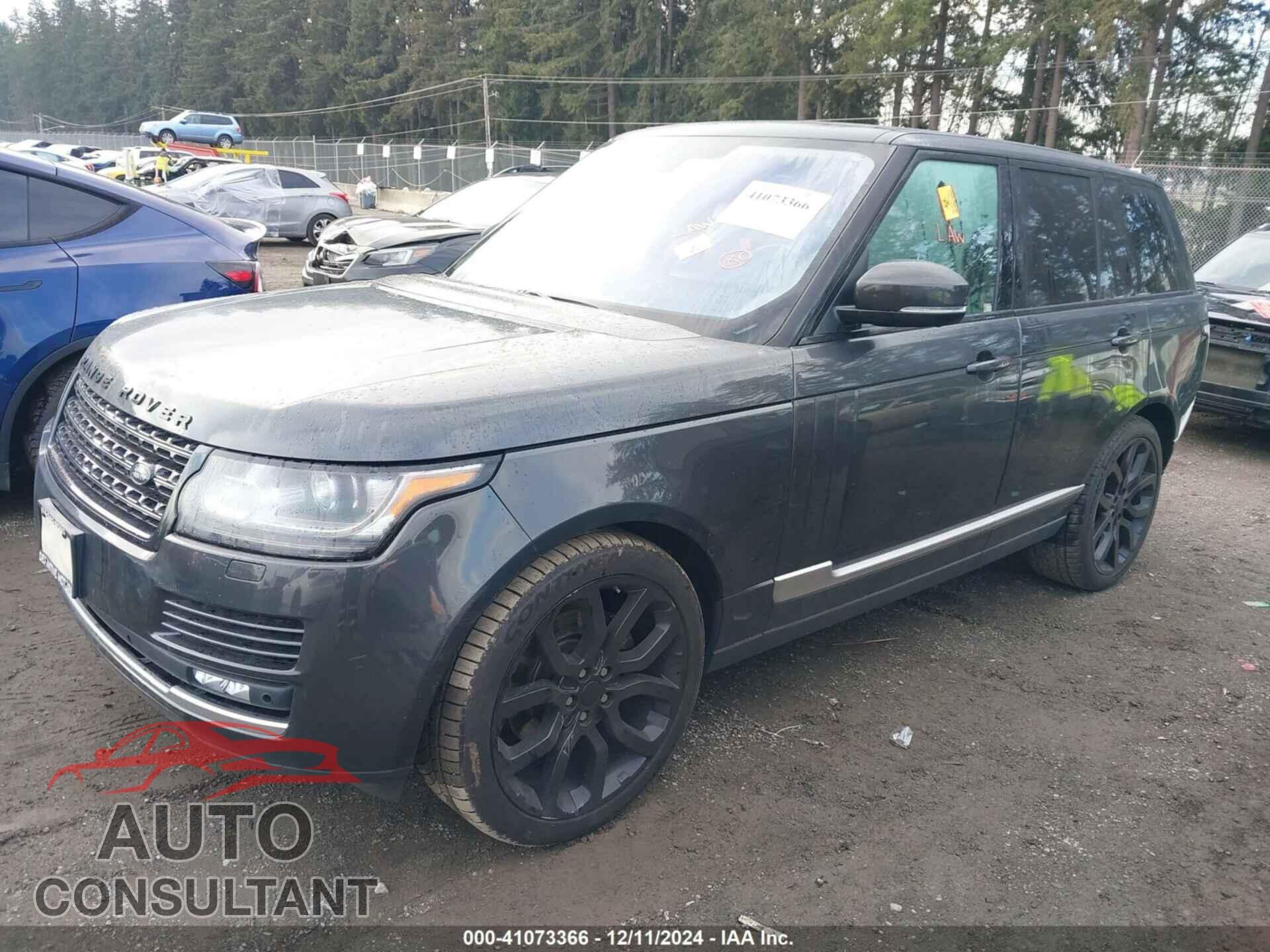 LAND ROVER RANGE ROVER 2016 - SALGS2KF2GA245725