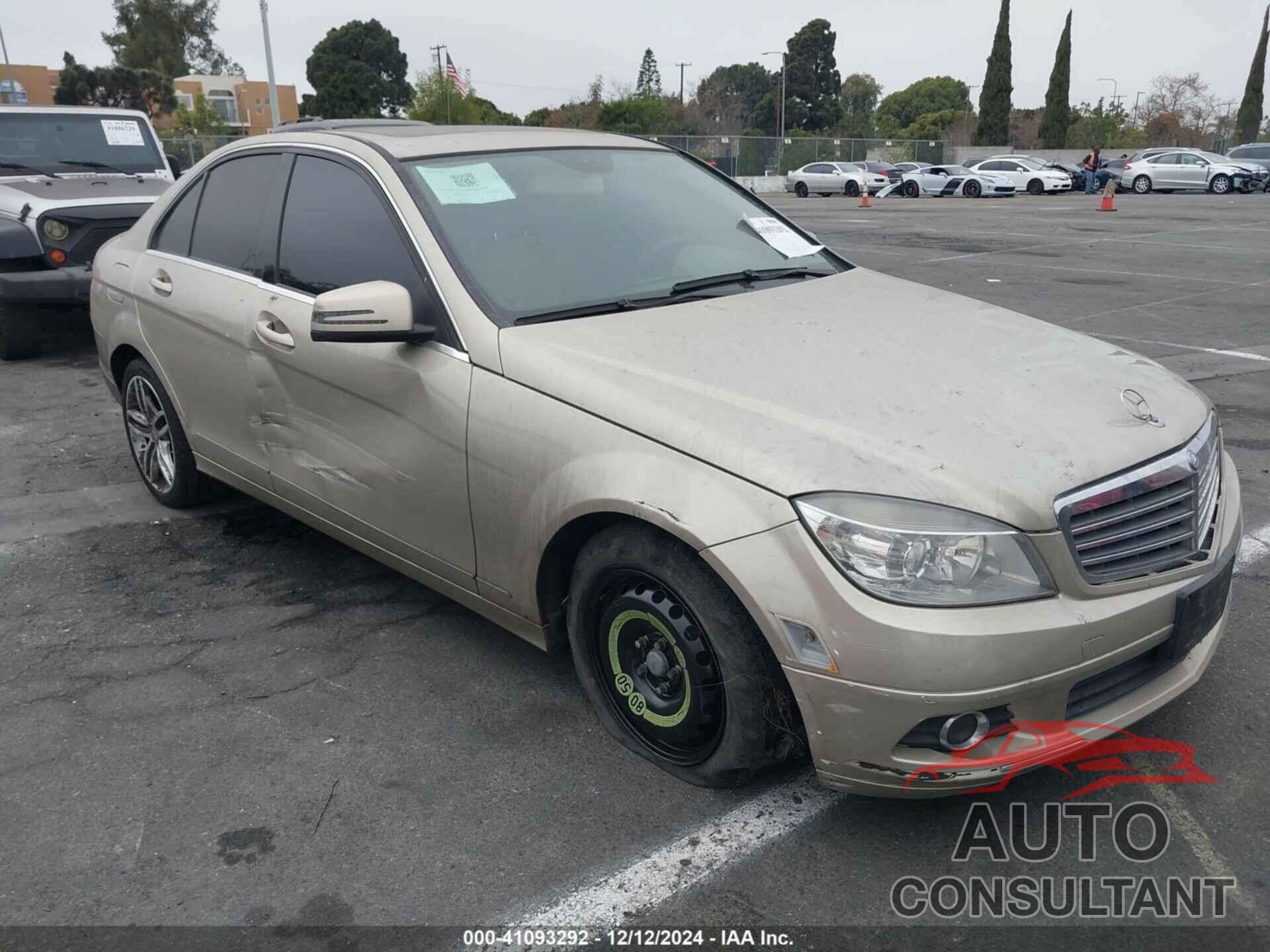 MERCEDES-BENZ C 300 2011 - WDDGF5EB2BR138728