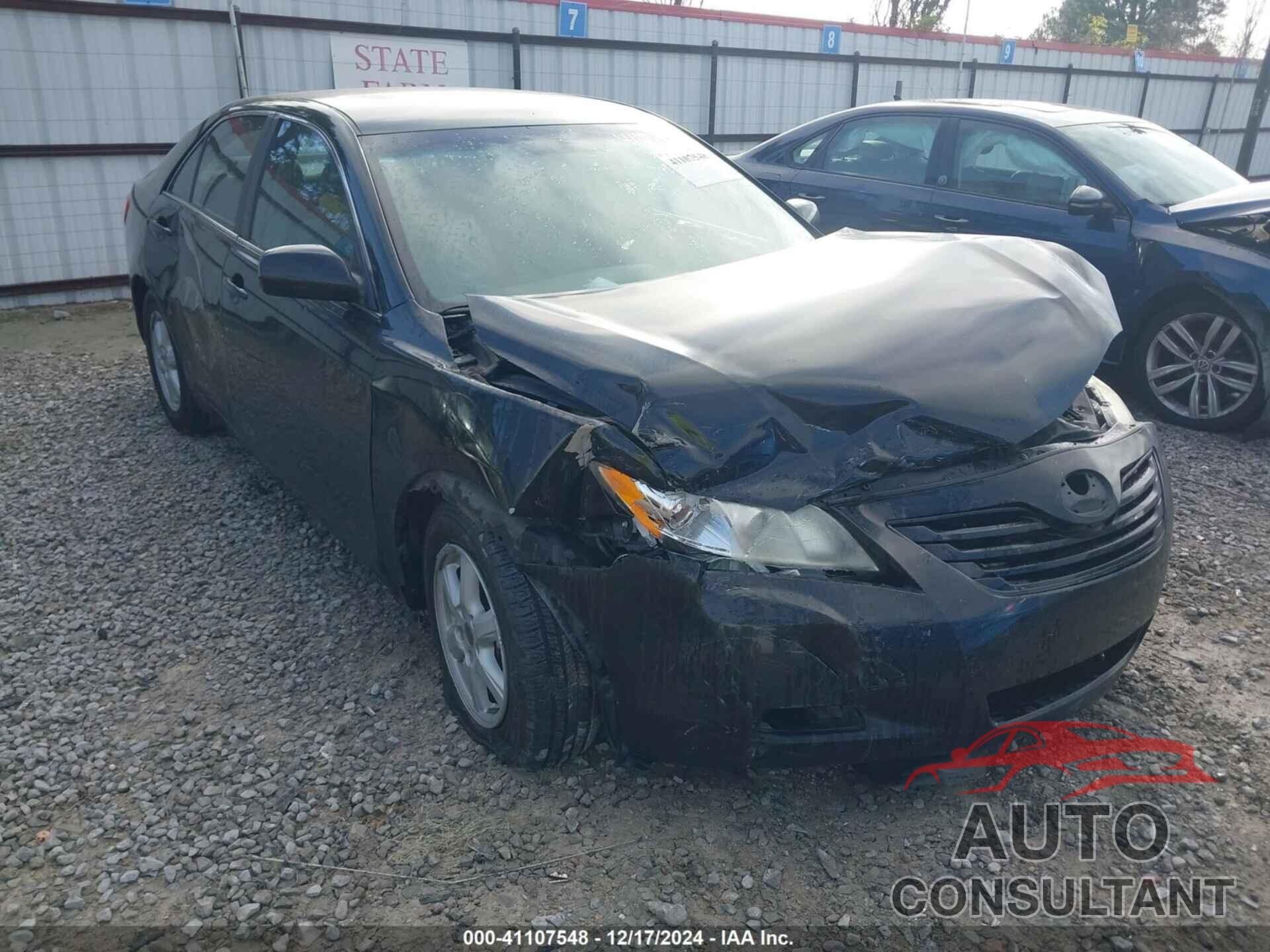 TOYOTA CAMRY 2009 - 4T1BE46K19U408776