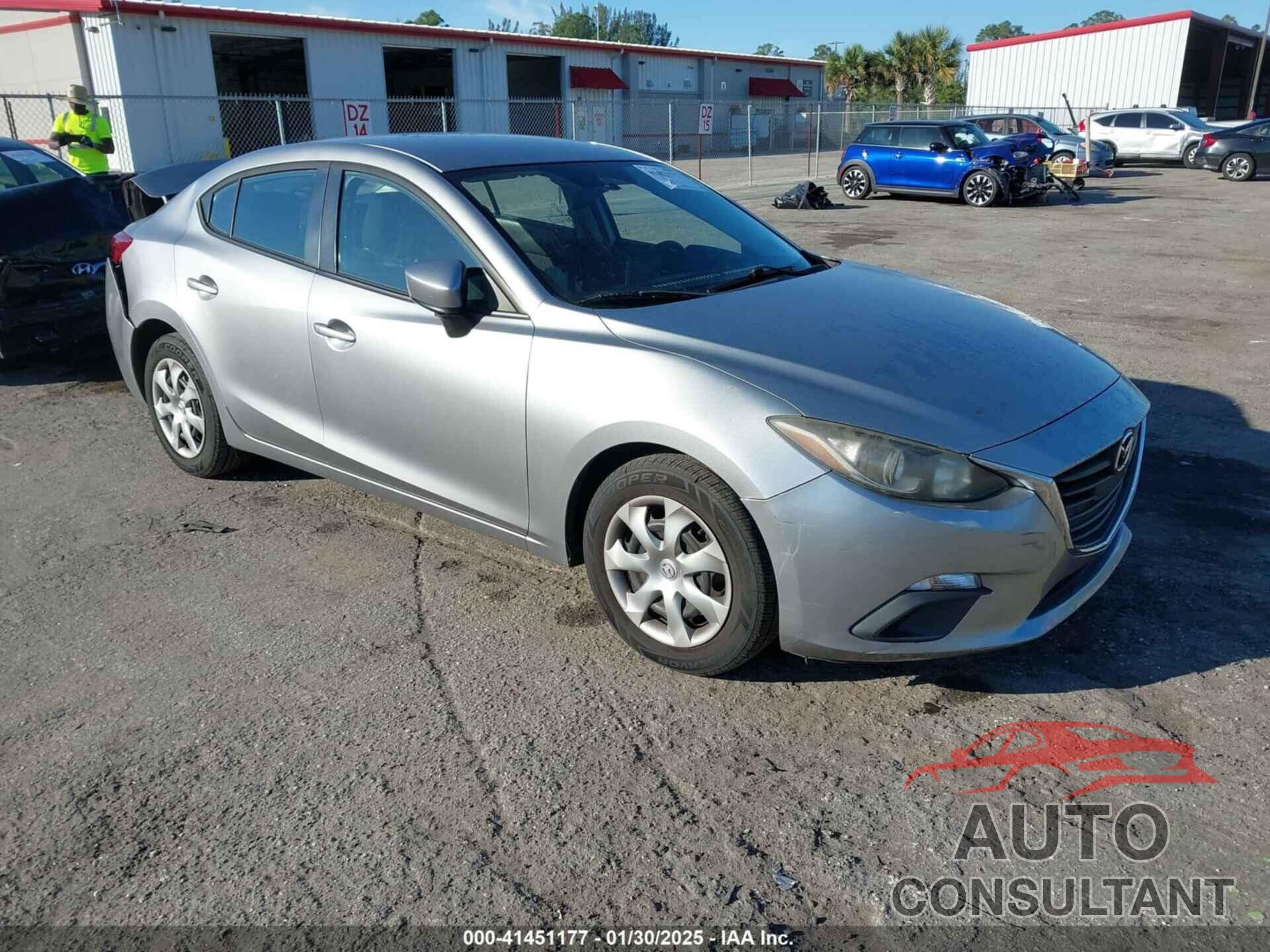 MAZDA MAZDA3 2016 - JM1BM1T70G1297044