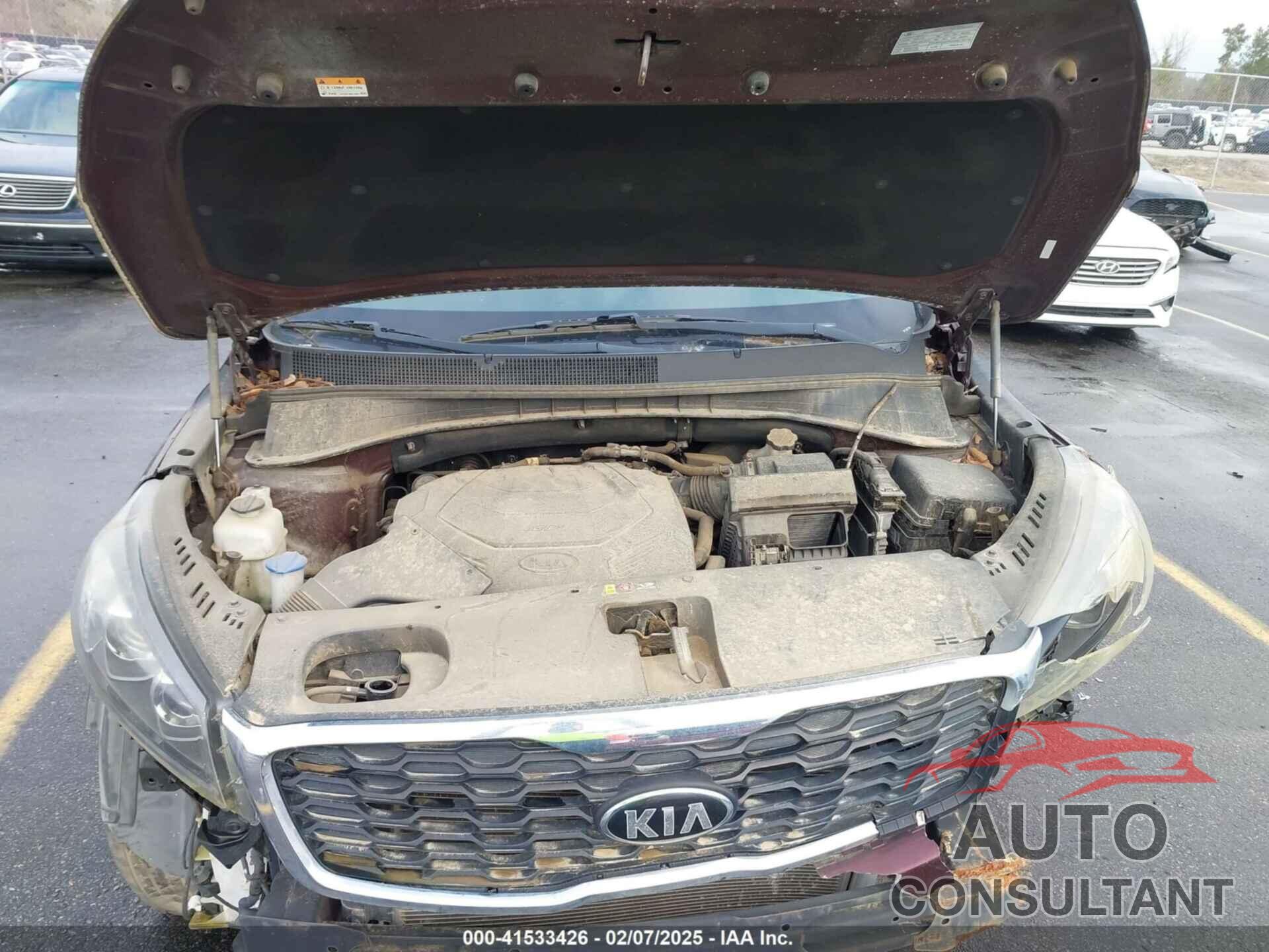 KIA SORENTO 2019 - 5XYPG4A53KG481998