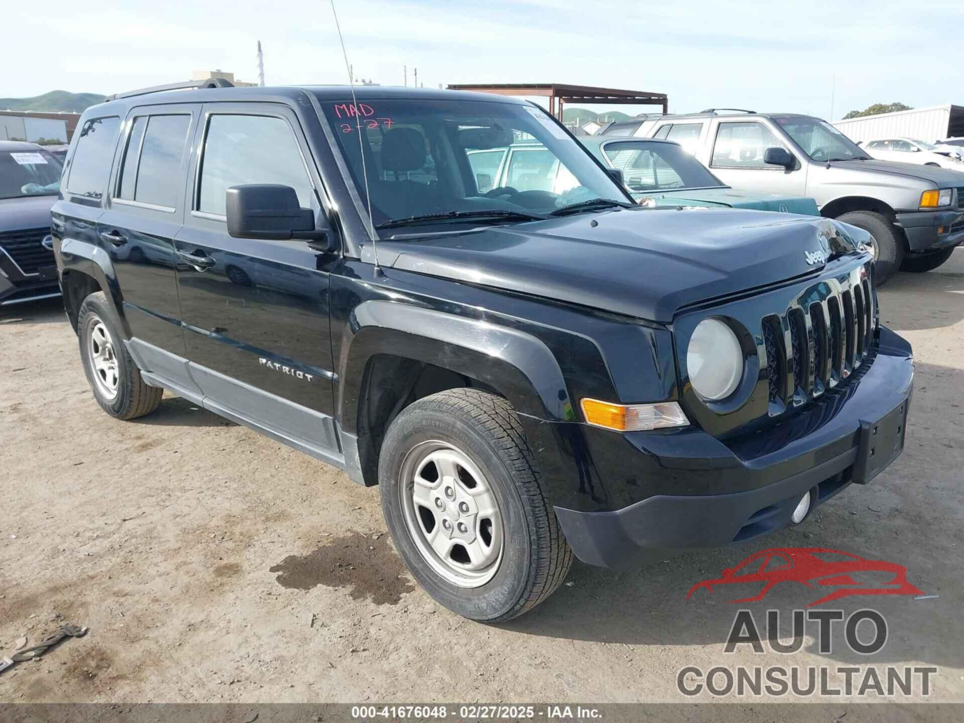 JEEP PATRIOT 2014 - 1C4NJPBA5ED547072