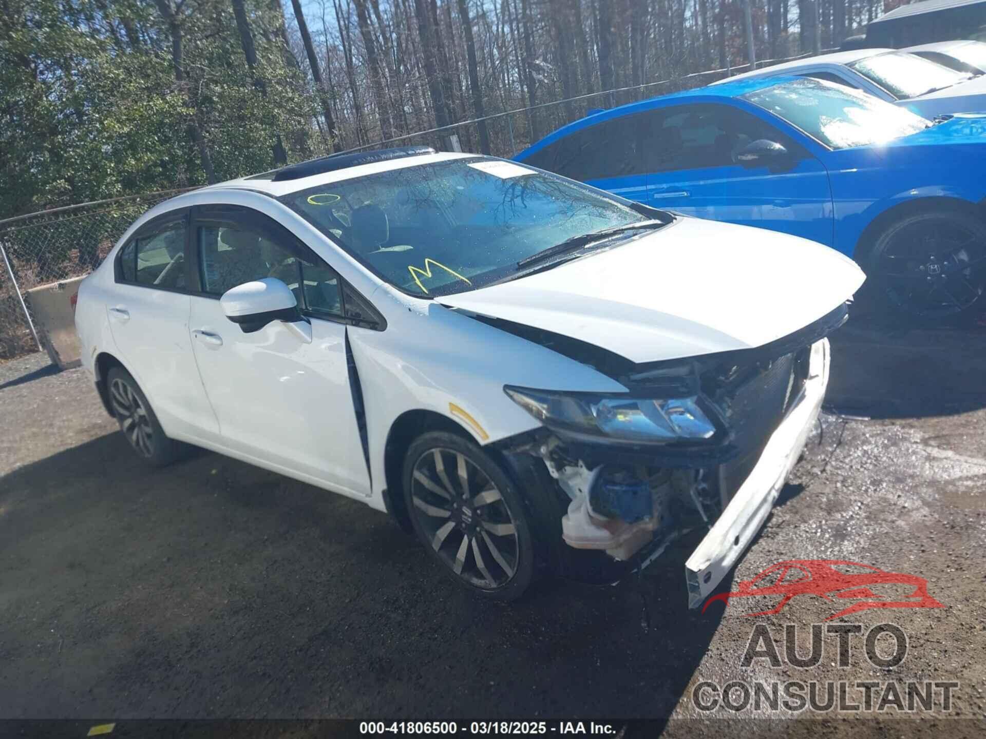 HONDA CIVIC 2014 - 19XFB2F98EE215601