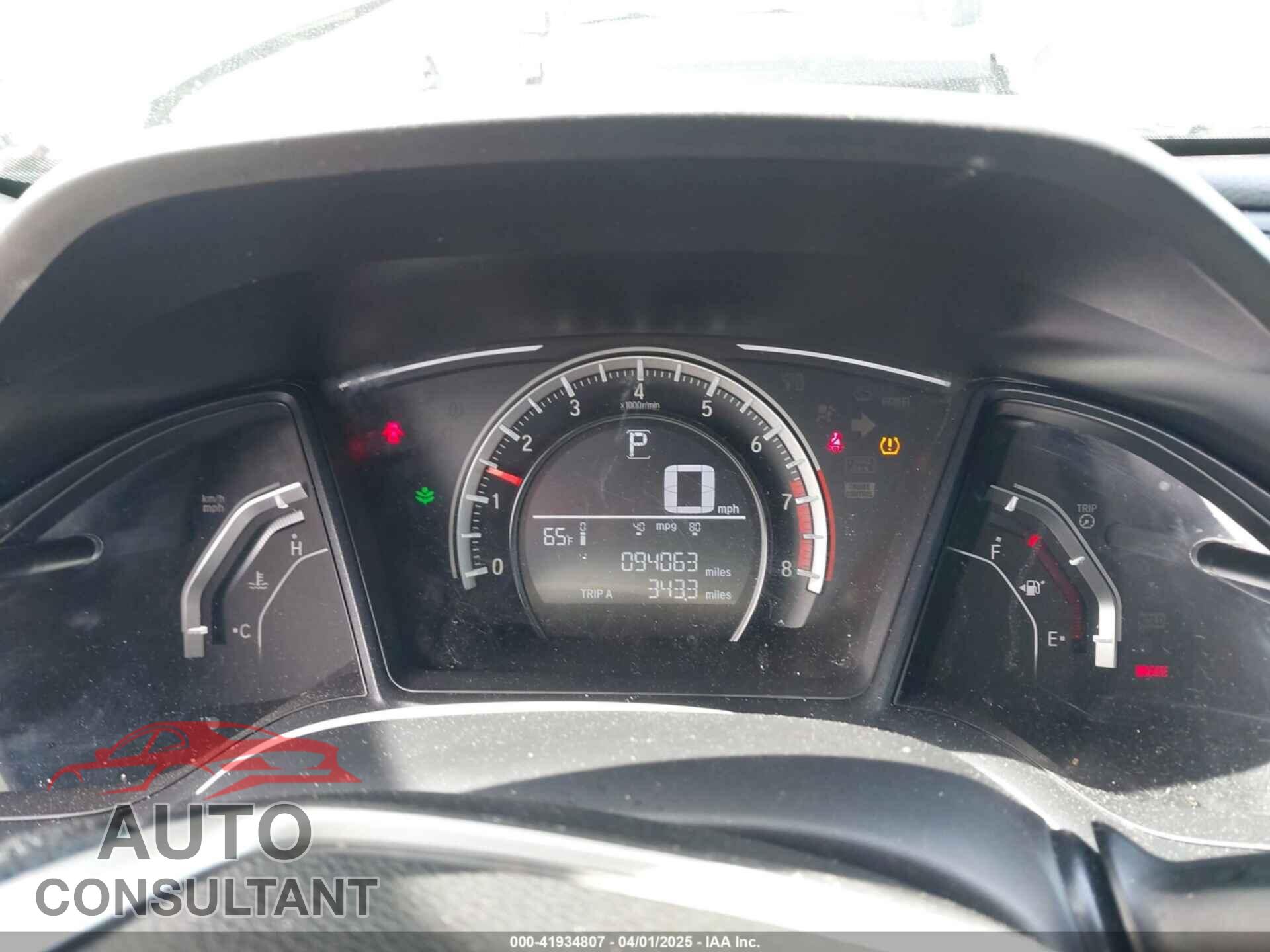HONDA CIVIC 2017 - 2HGFC2F52HH566363