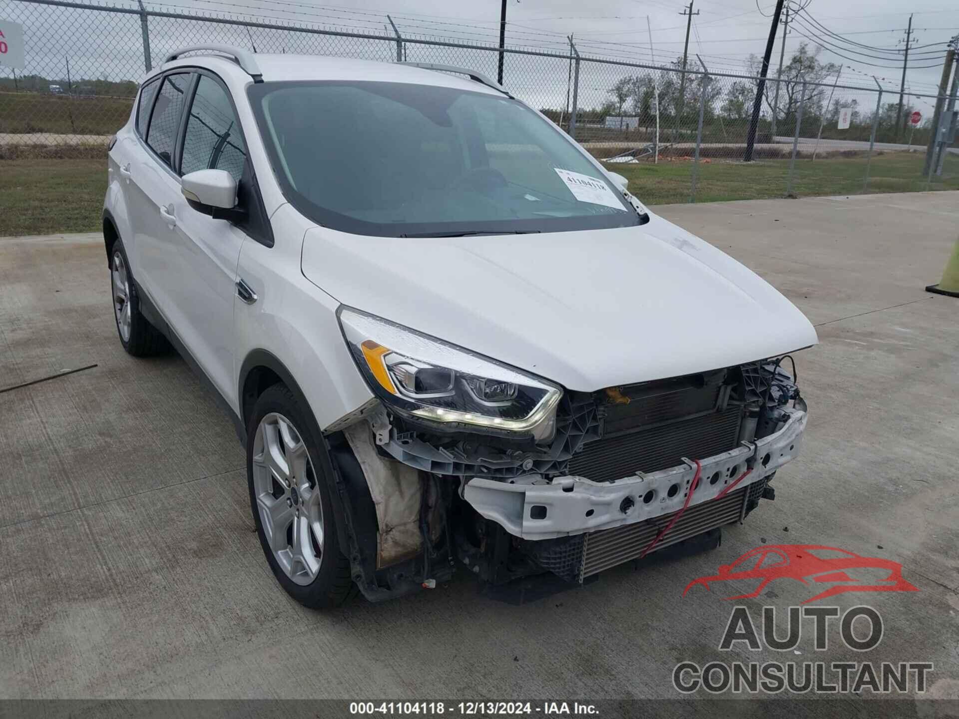 FORD ESCAPE 2019 - 1FMCU0J92KUC29933