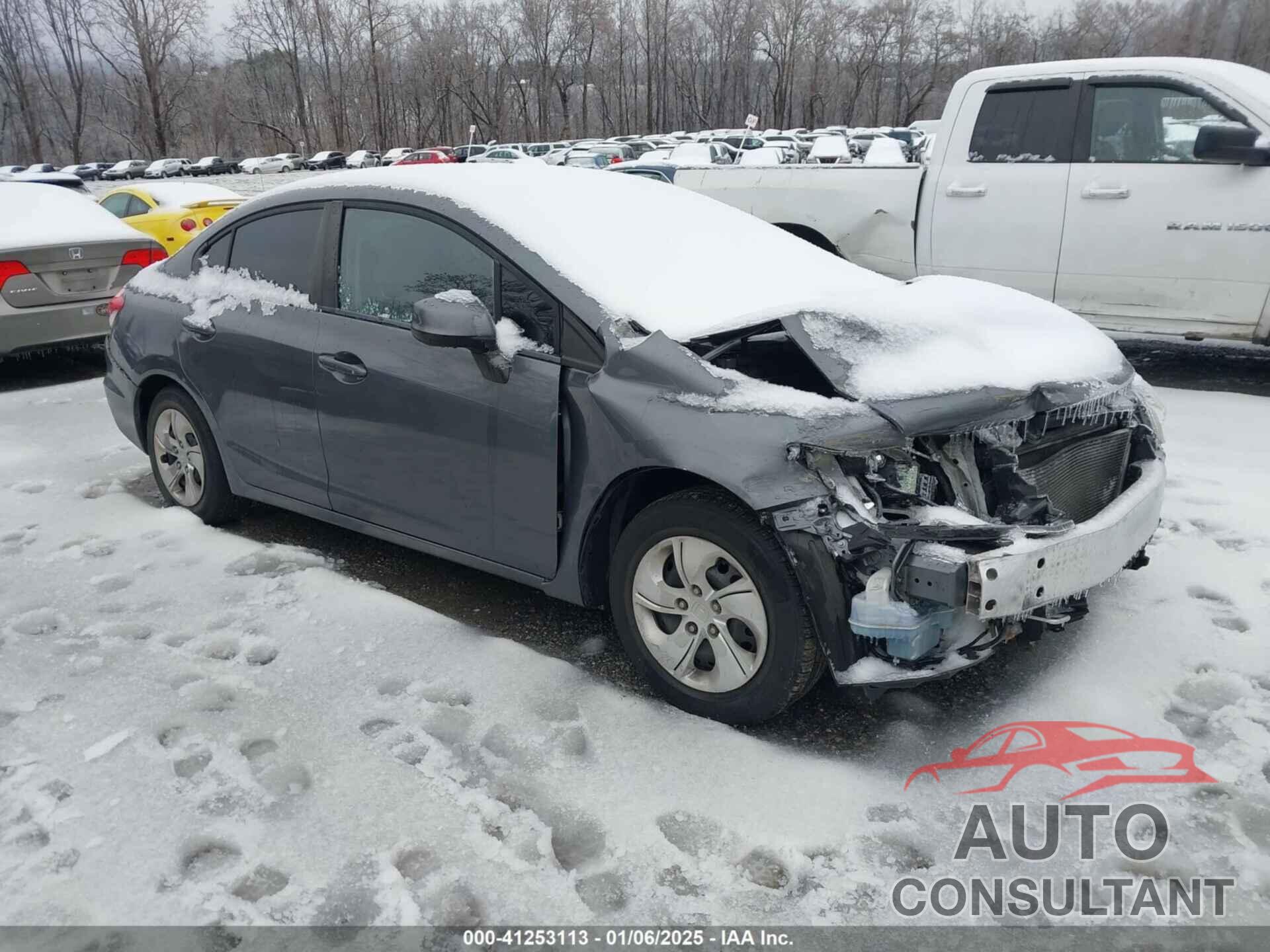 HONDA CIVIC 2013 - 19XFB2F50DE088760