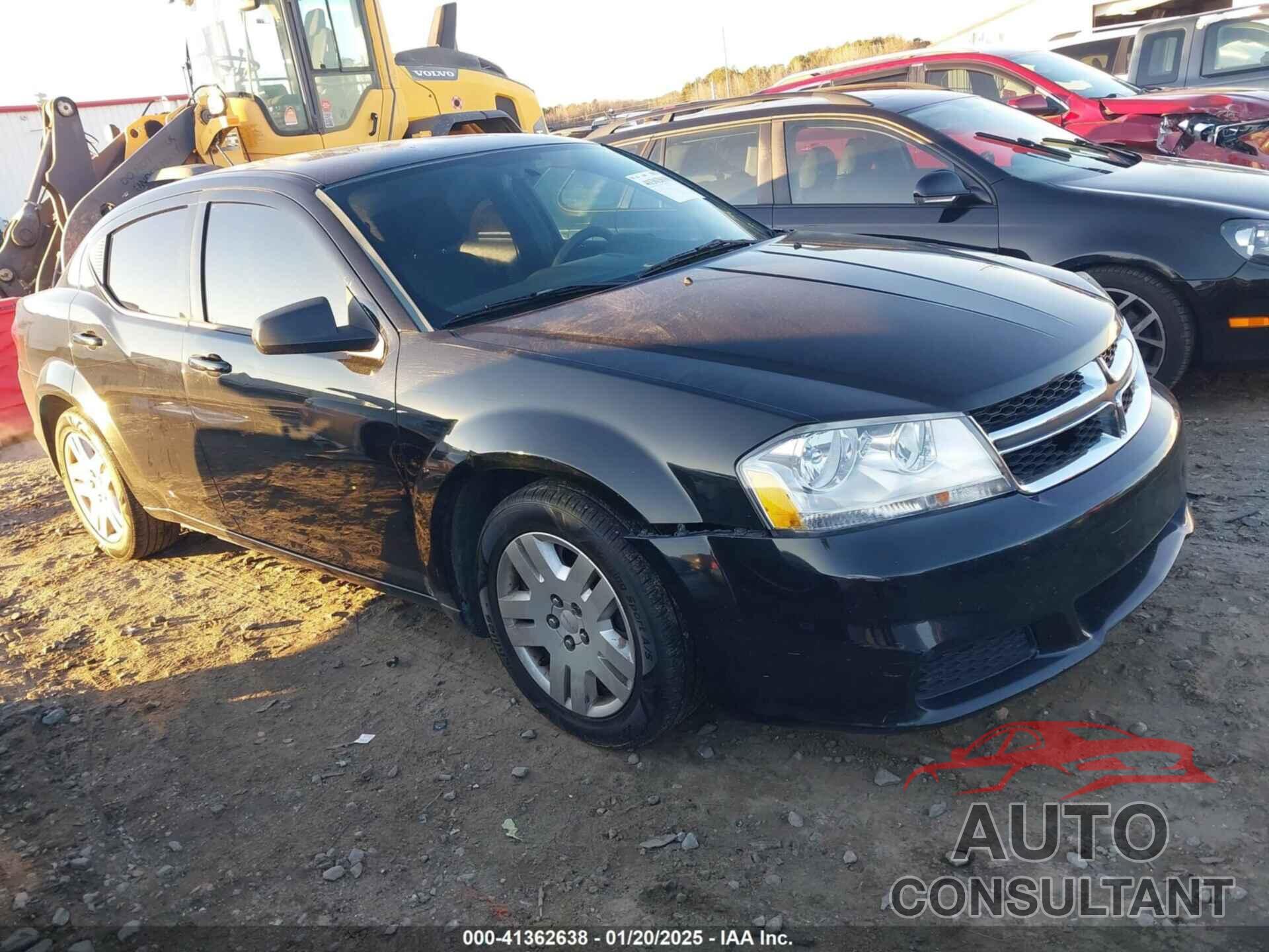 DODGE AVENGER 2013 - 1C3CDZAB5DN534291