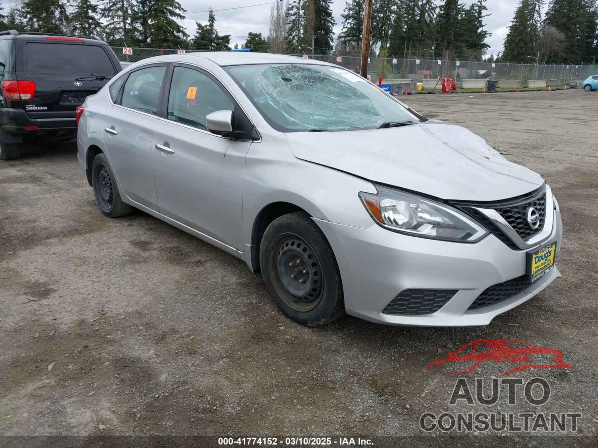 NISSAN SENTRA 2018 - 3N1AB7AP8JY337139