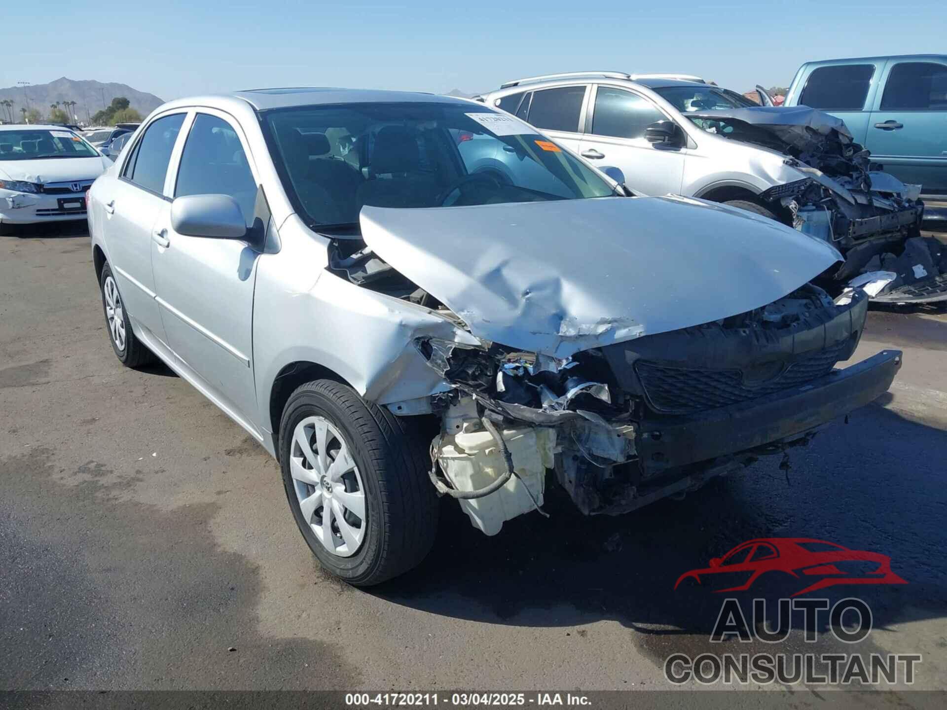 TOYOTA COROLLA 2009 - 1NXBU40E19Z086355