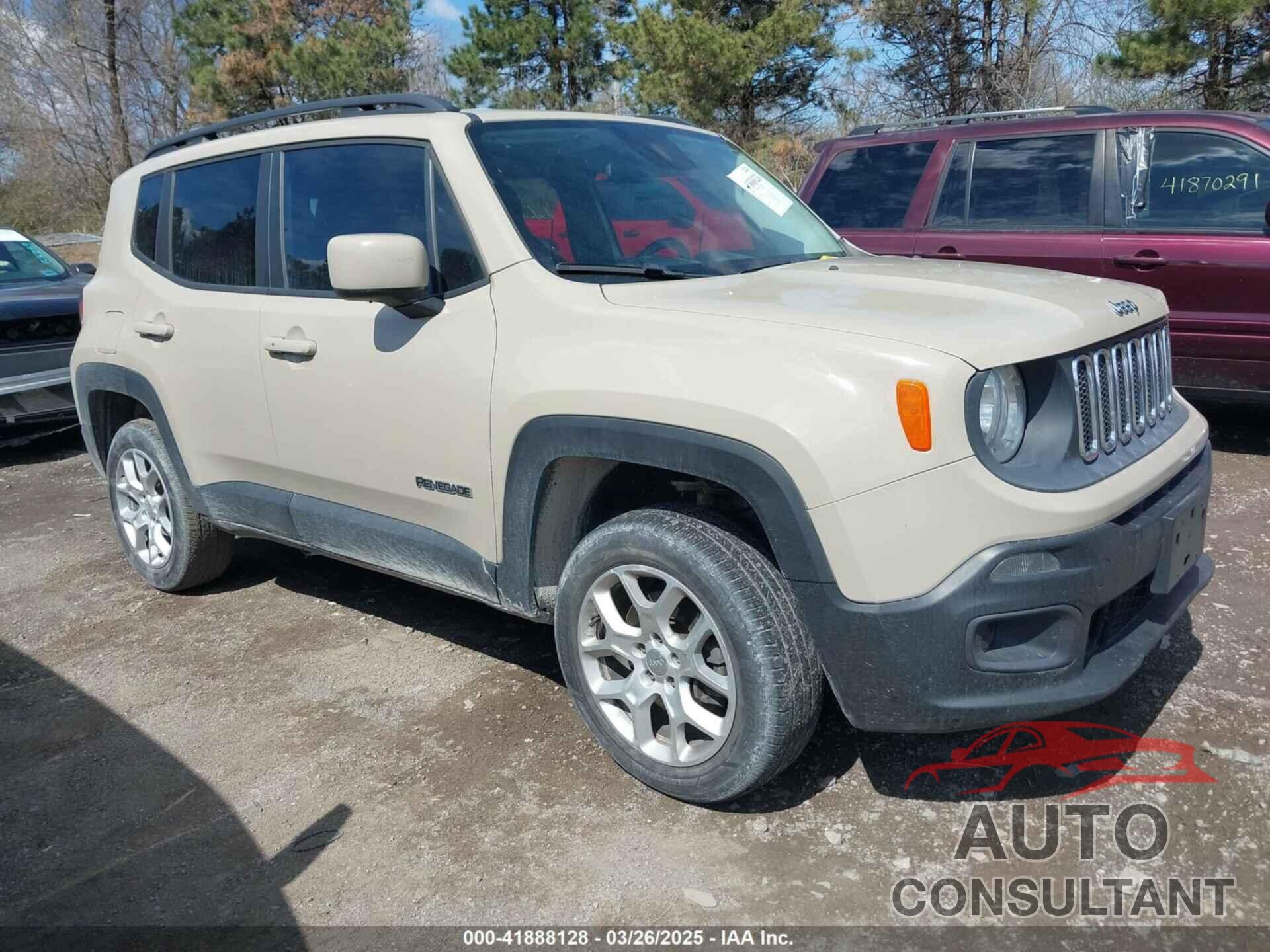 JEEP RENEGADE 2015 - ZACCJBBT0FPC40777