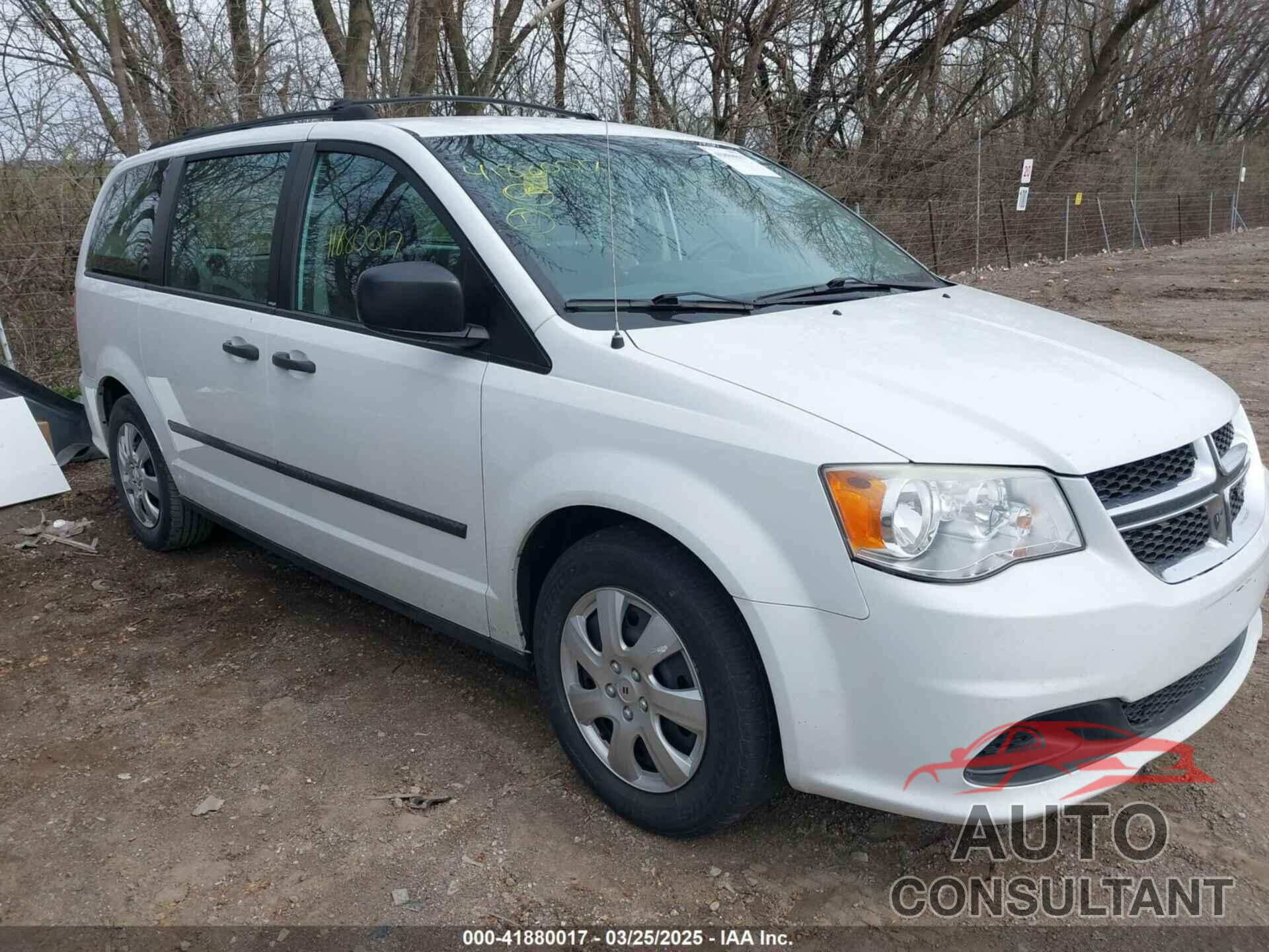 DODGE GRAND CARAVAN 2014 - 2C4RDGBGXER316288