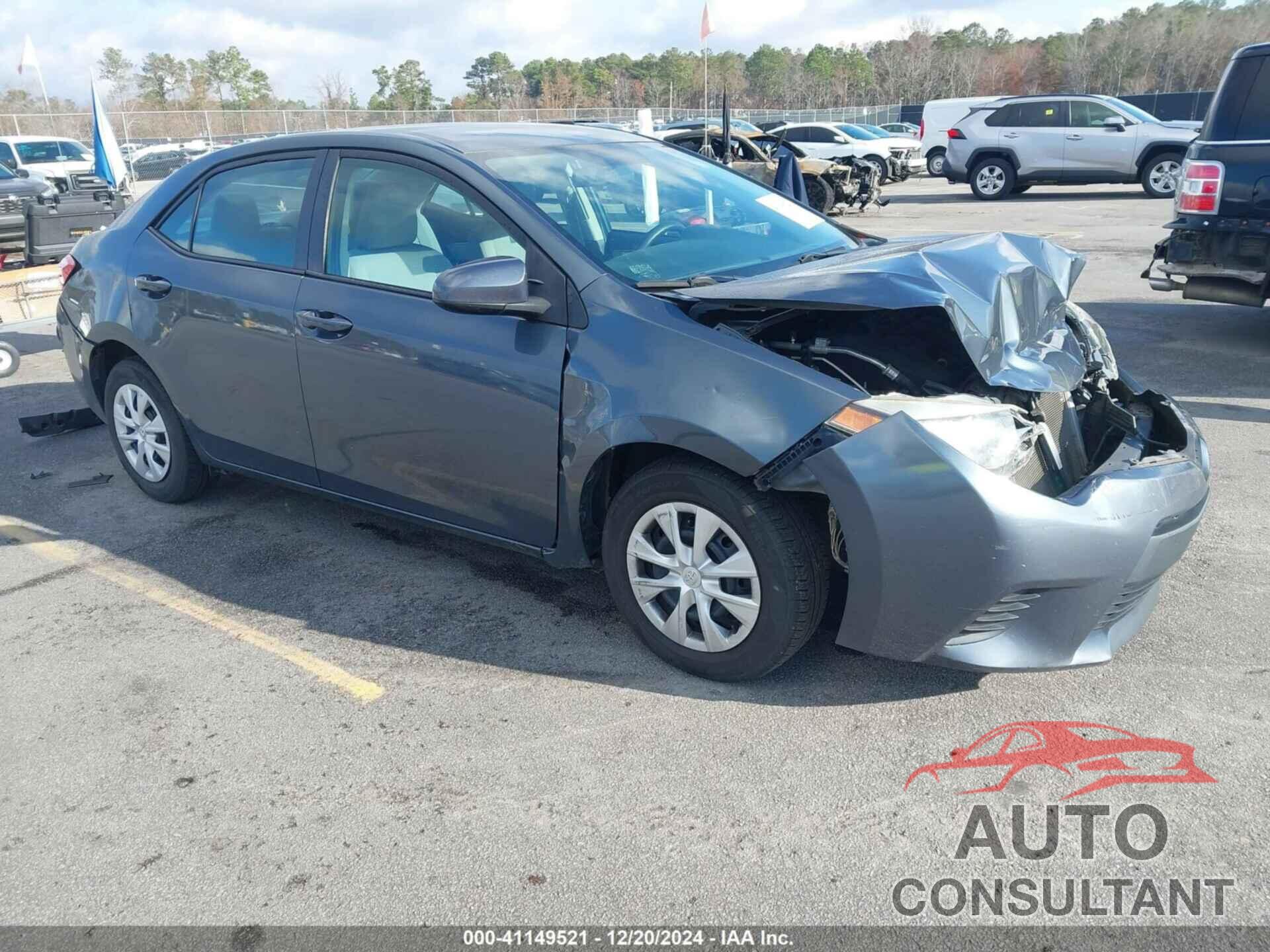 TOYOTA COROLLA 2014 - 2T1BPRHE7EC029288