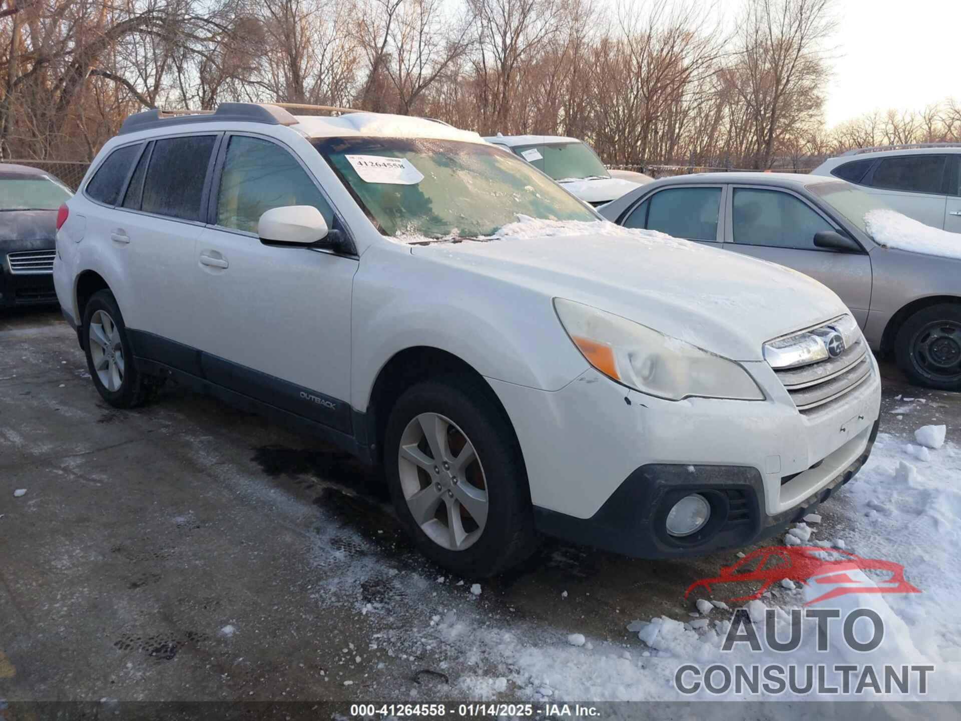 SUBARU OUTBACK 2013 - 4S4BRCCC3D3228483