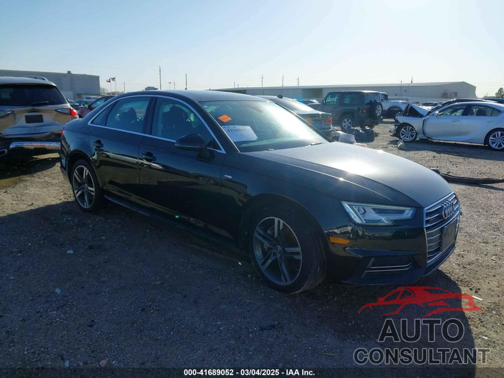 AUDI A4 2017 - WAUENAF48HN004820