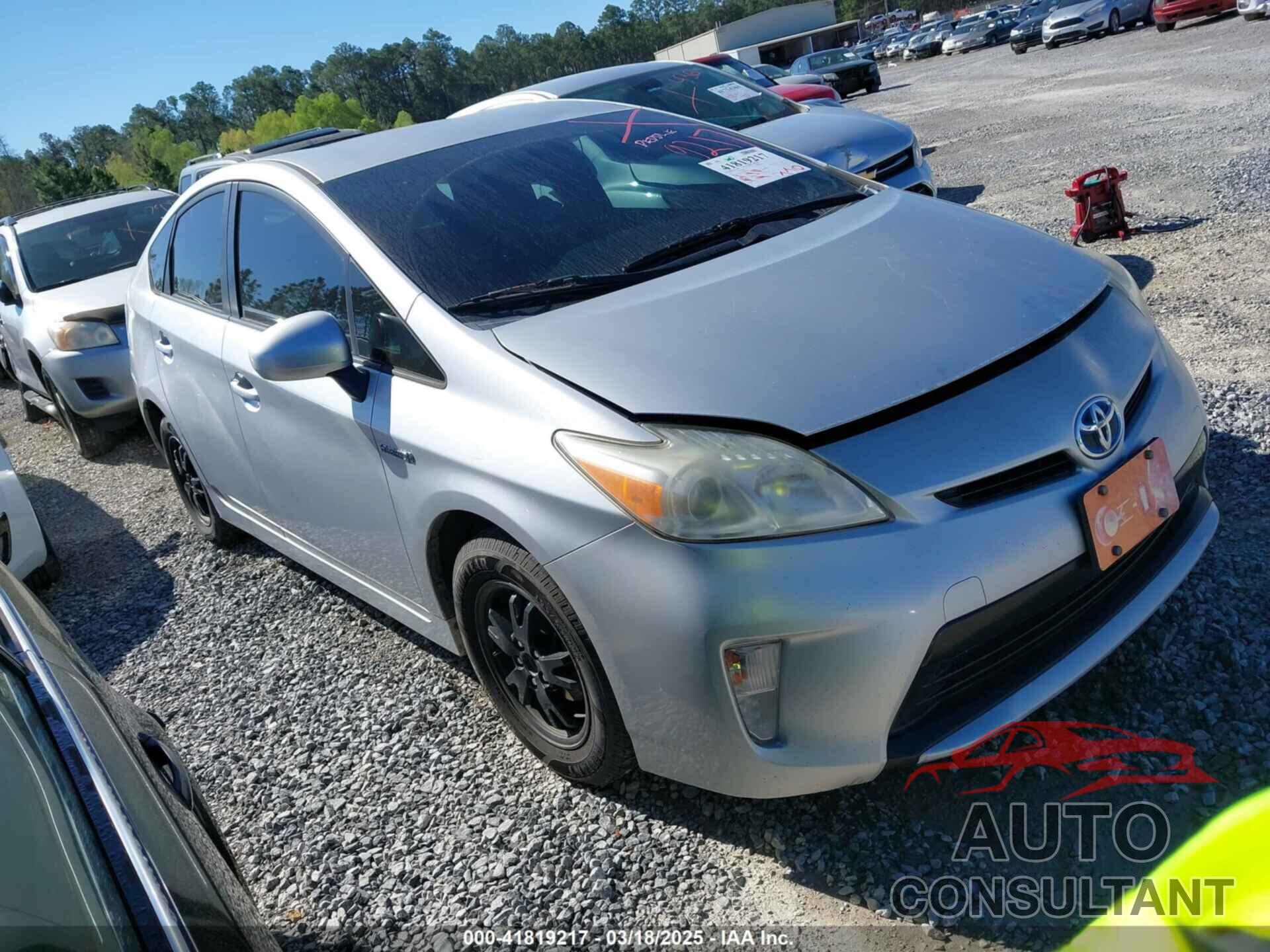 TOYOTA PRIUS 2013 - JTDKN3DU6D0342003