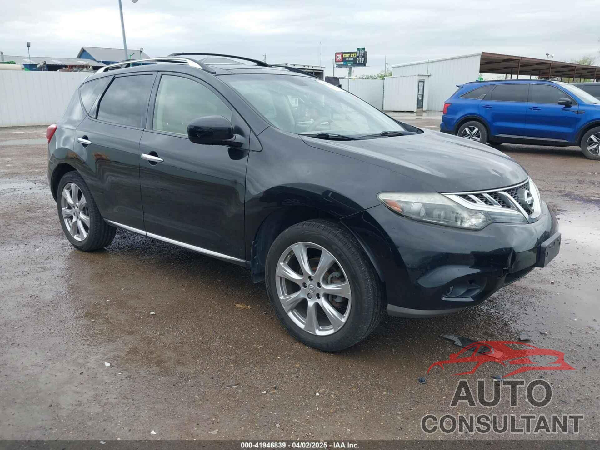 NISSAN MURANO 2014 - JN8AZ1MW4EW513551