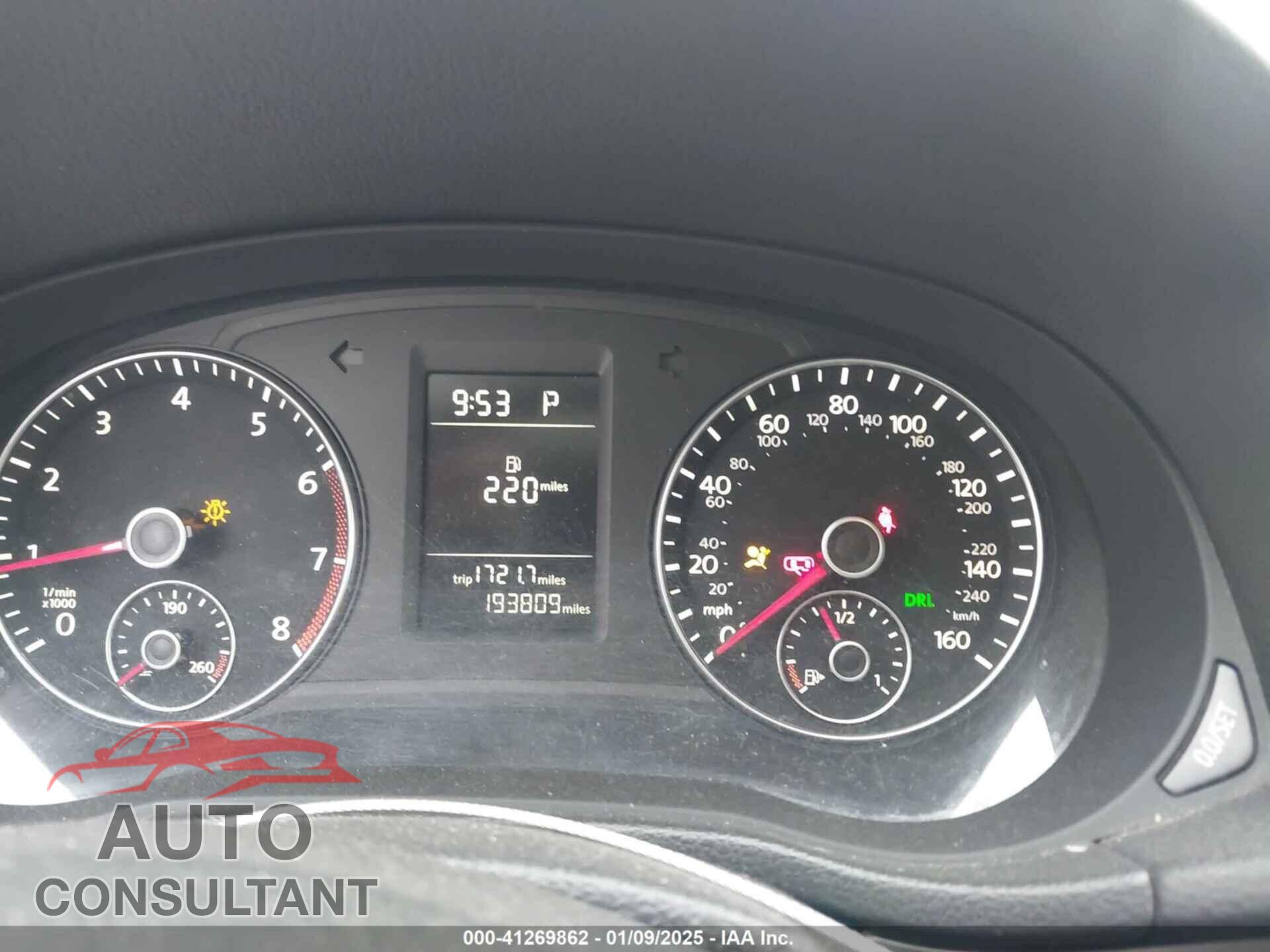 VOLKSWAGEN PASSAT 2014 - 1VWAP7A37EC005863