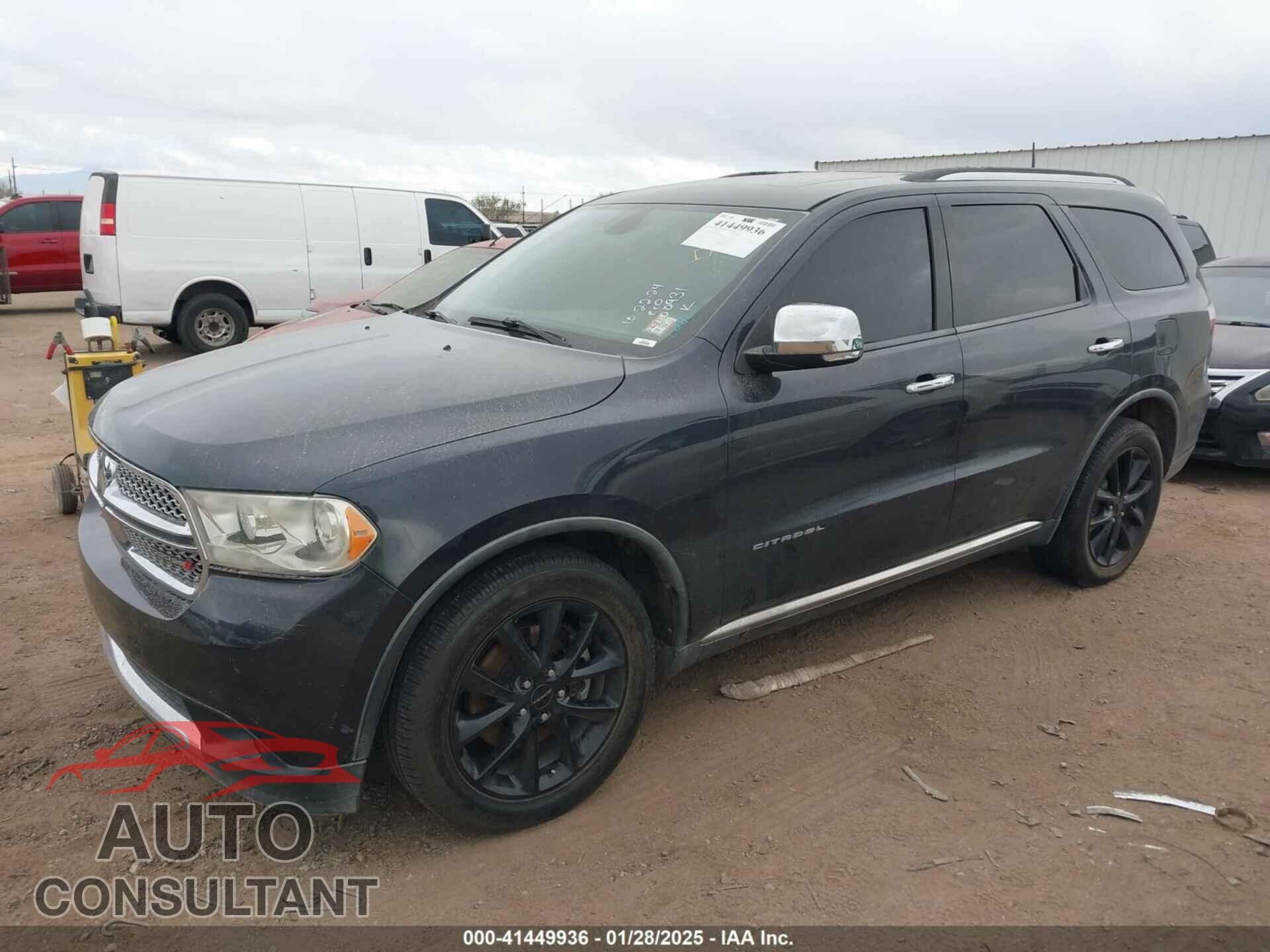 DODGE DURANGO 2012 - 1C4SDHET9CC300931