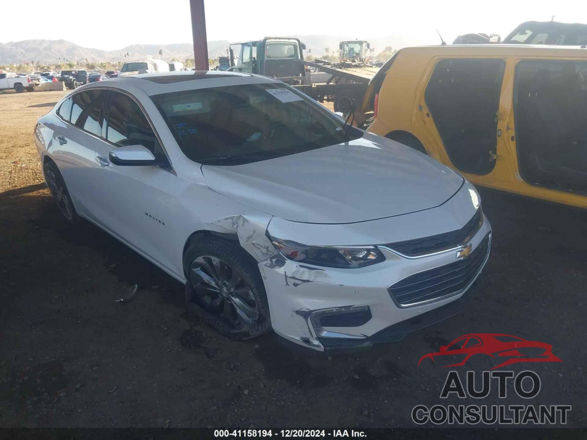 CHEVROLET MALIBU 2016 - 1G1ZH5SX6GF192712