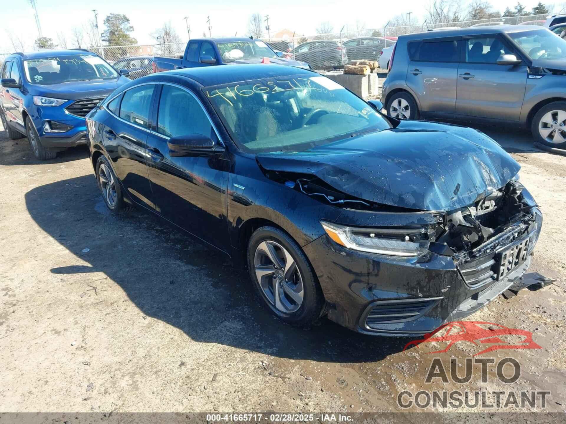 HONDA INSIGHT 2019 - 19XZE4F57KE014734