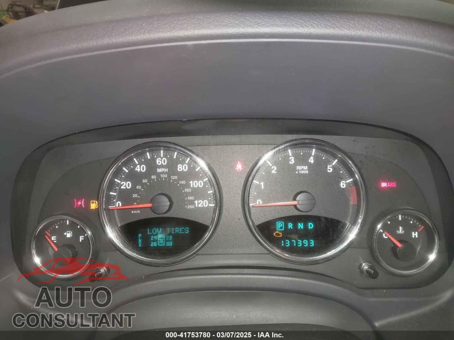 JEEP COMPASS 2010 - 1J4NF5FB7AD595430