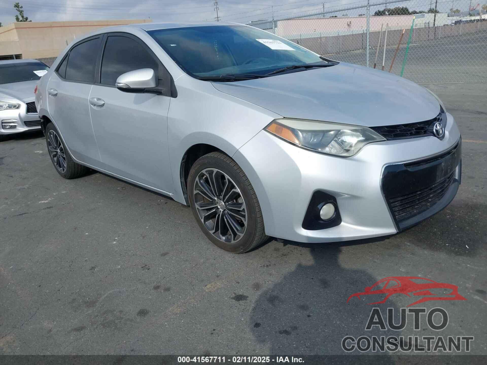 TOYOTA COROLLA 2015 - 5YFBURHE1FP202961