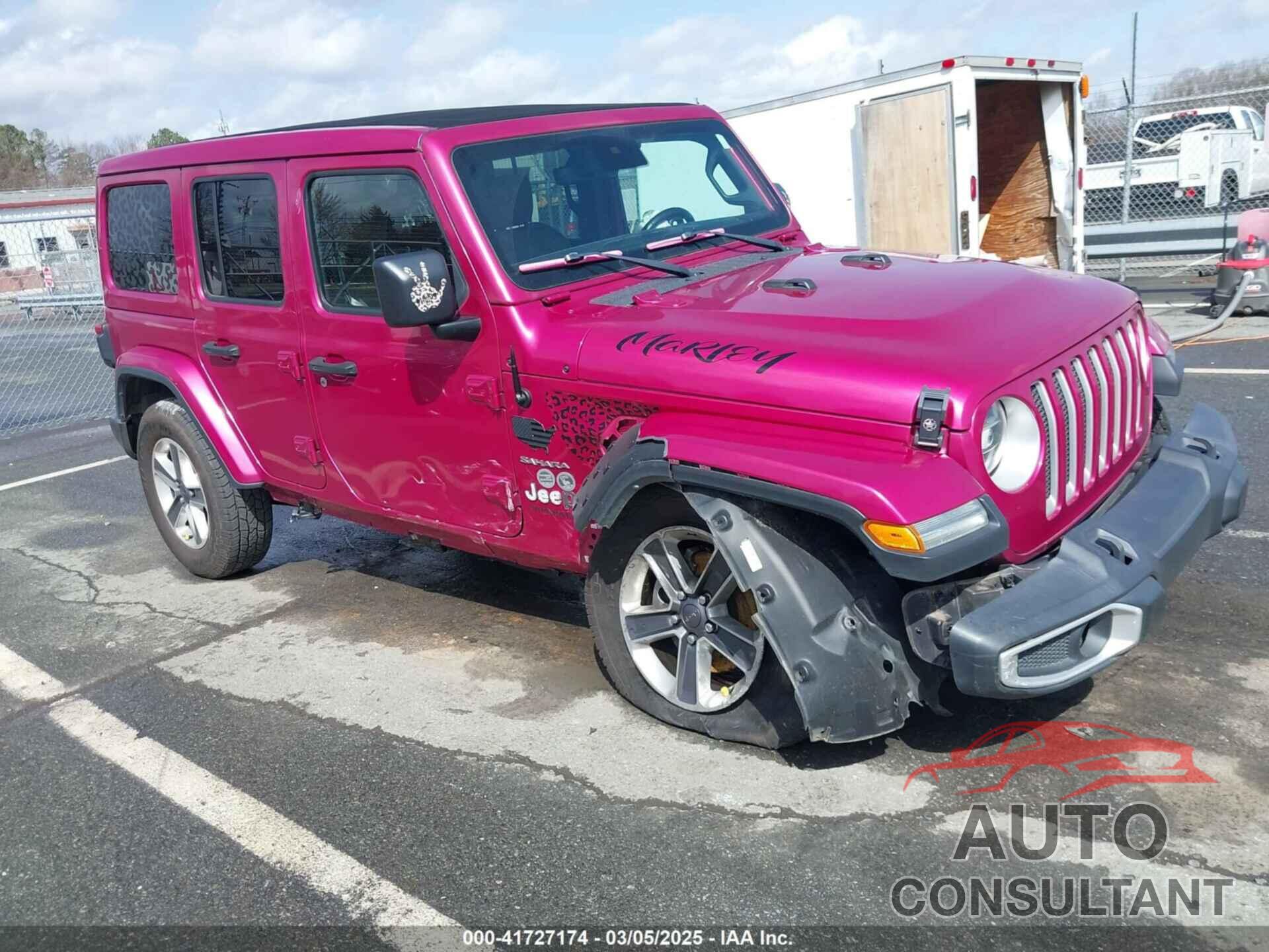 JEEP WRANGLER UNLIMITED 2022 - 1C4HJXEG5NW109153
