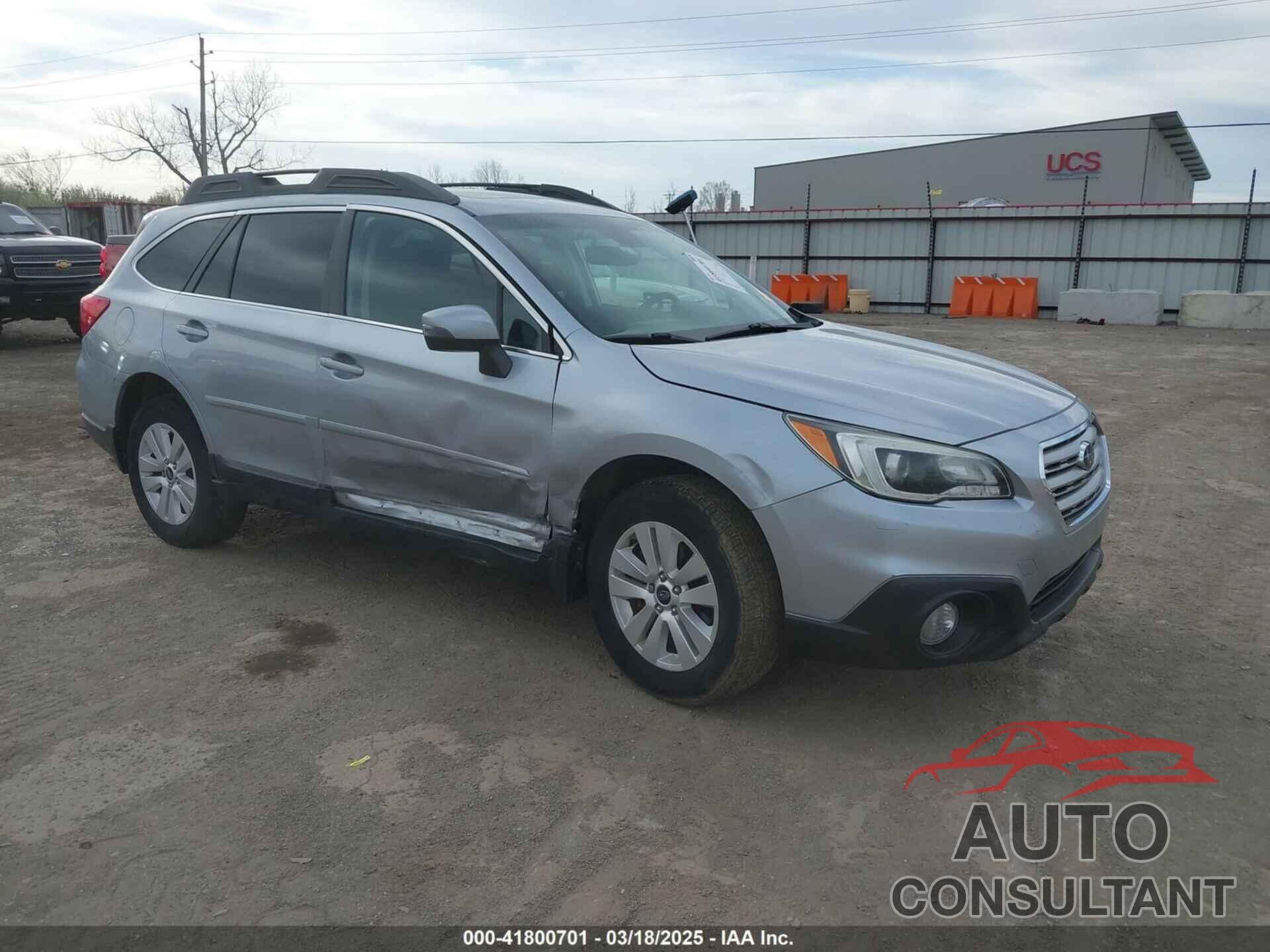 SUBARU OUTBACK 2017 - 4S4BSAHC2H3202366