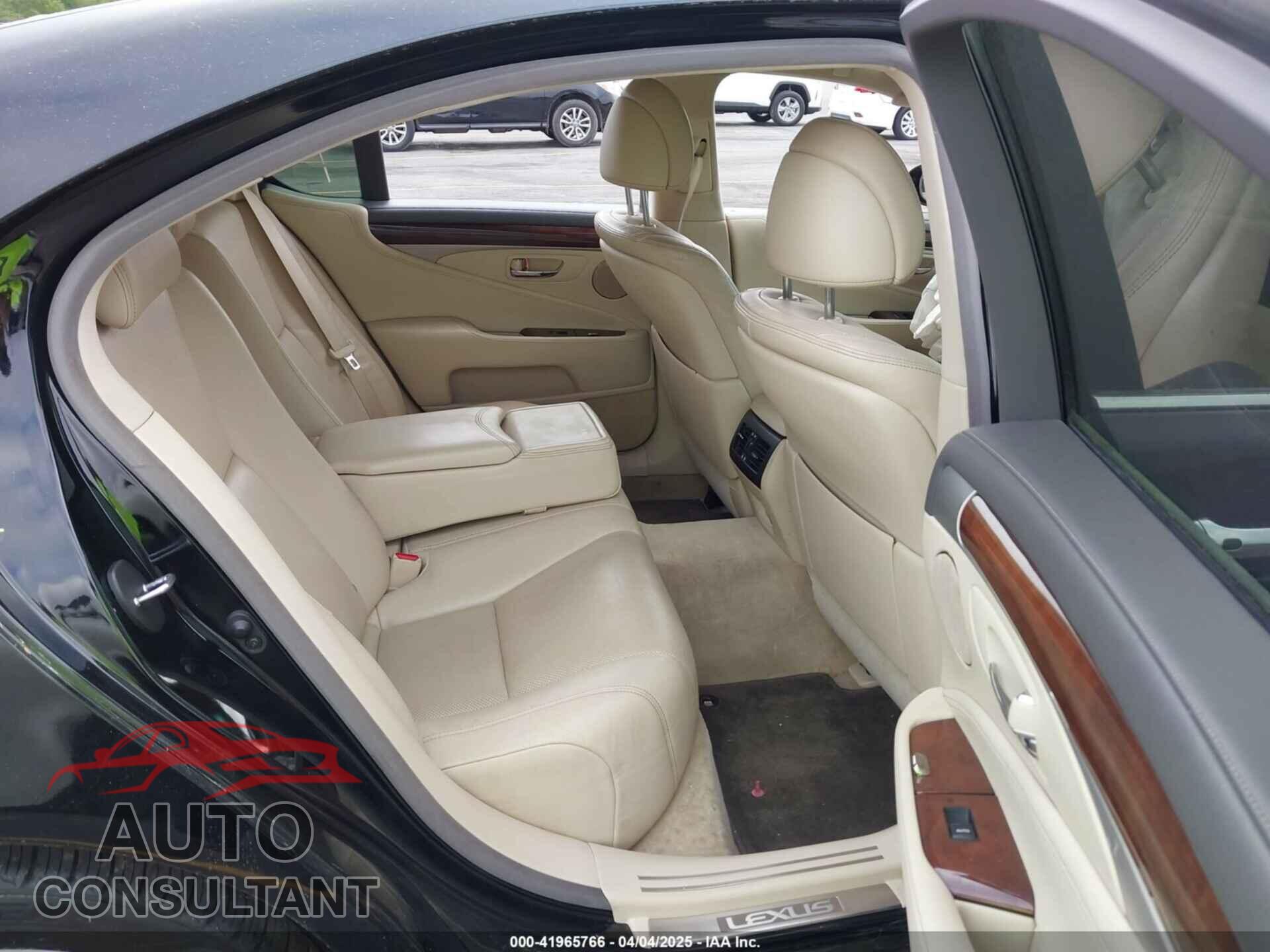 LEXUS LS 460 2013 - JTHBL5EF6D5123920