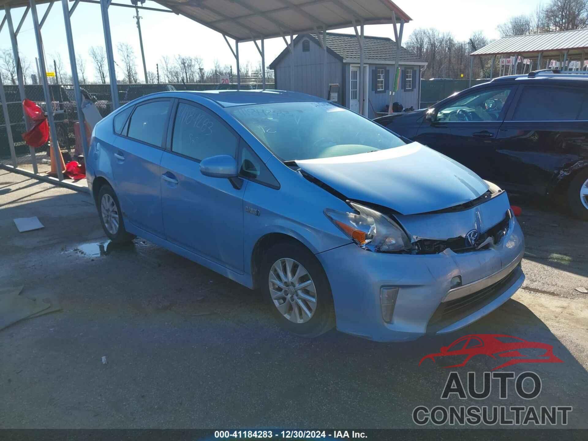 TOYOTA PRIUS PLUG-IN 2012 - JTDKN3DP3C3020037