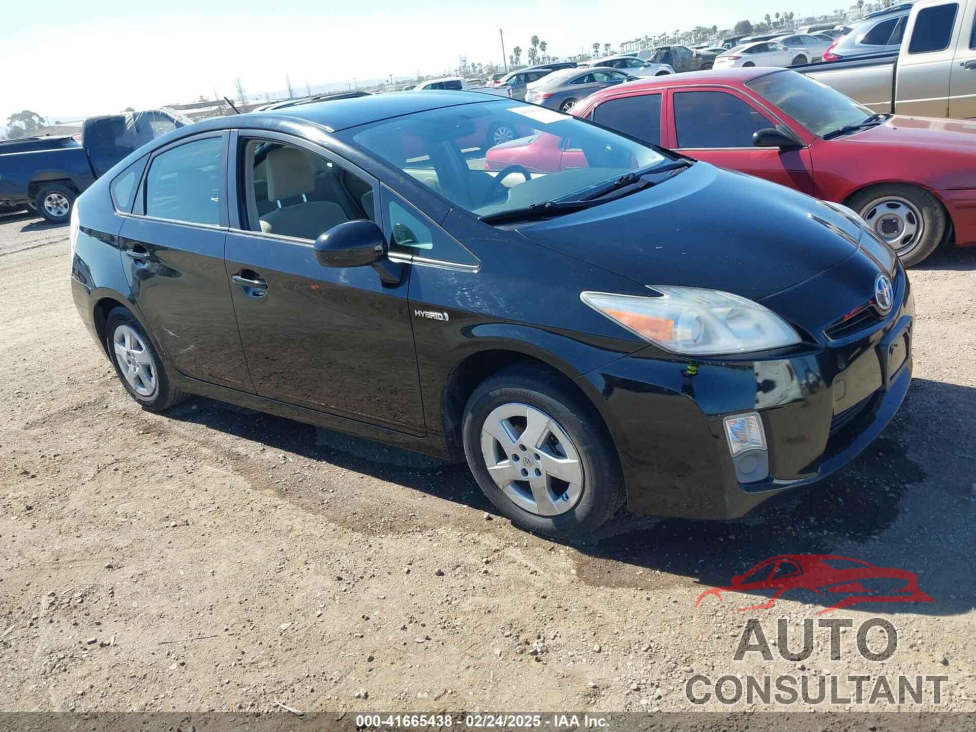 TOYOTA PRIUS 2011 - JTDKN3DU8B0285011
