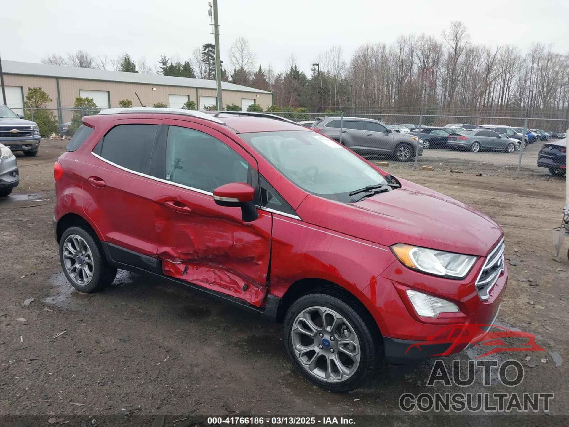 FORD ECOSPORT 2019 - MAJ6S3KL5KC252573