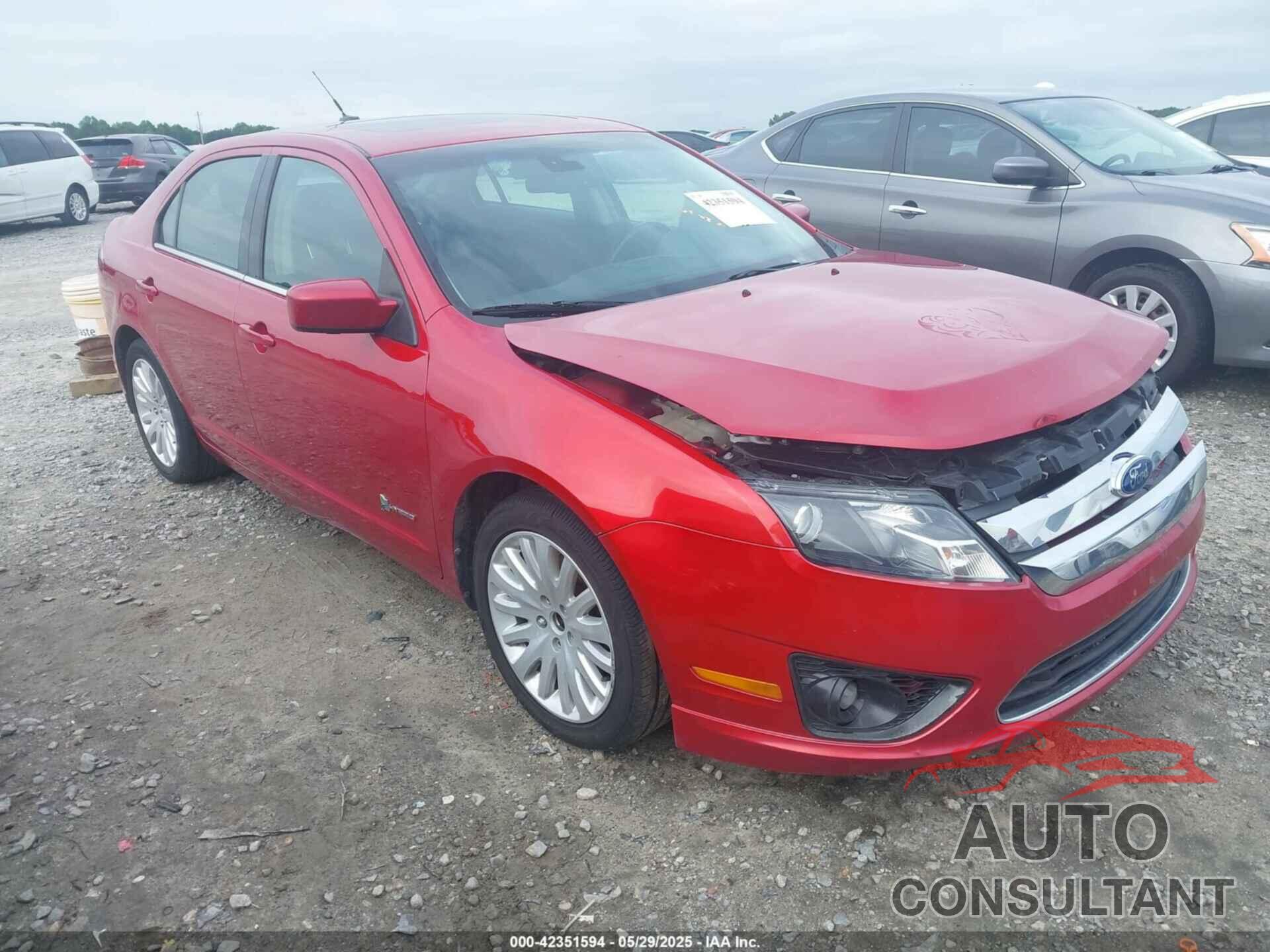 FORD FUSION HYBRID 2011 - 3FADP0L39BR308022
