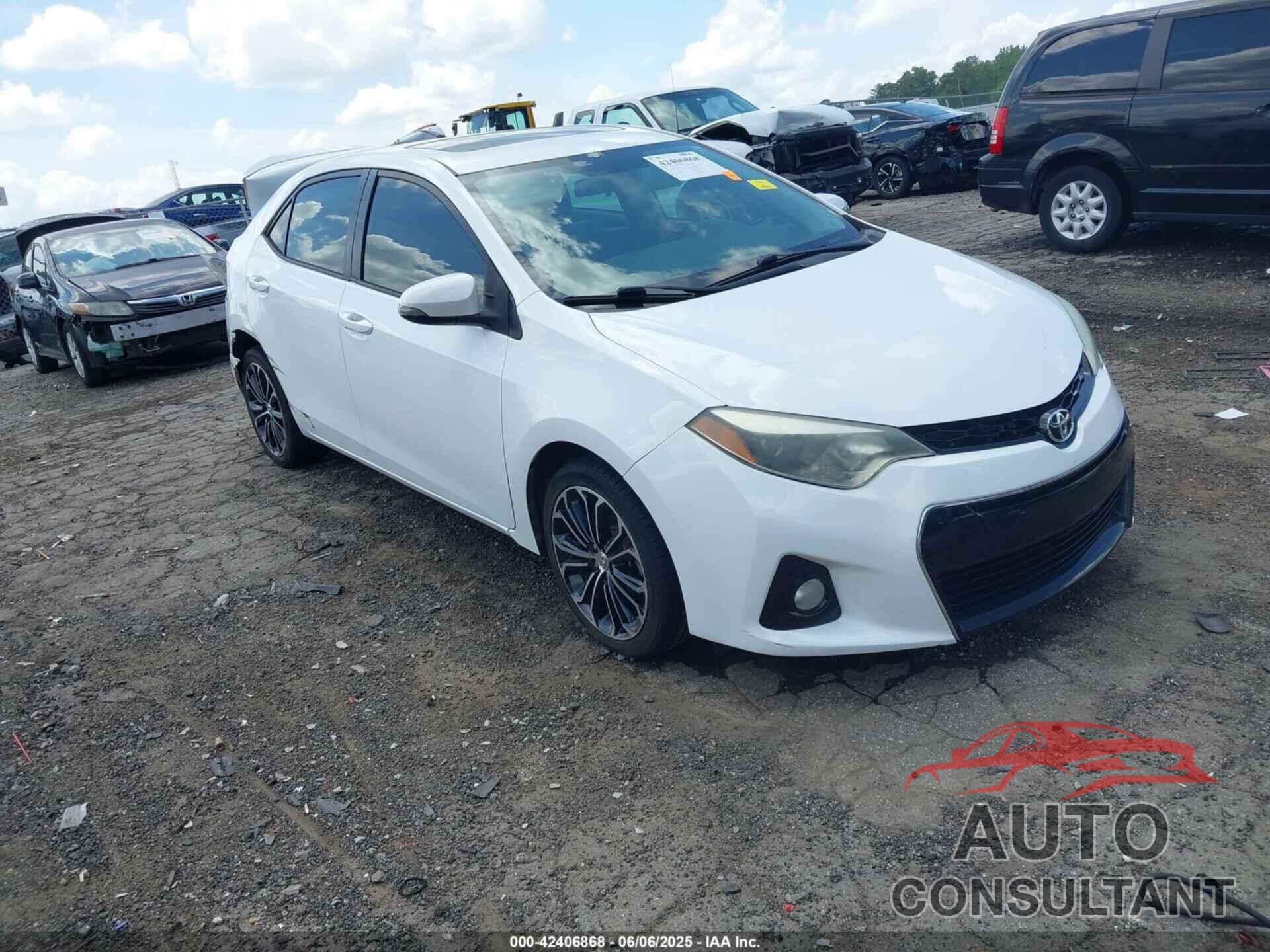 TOYOTA COROLLA 2016 - 2T1BURHE9GC487023