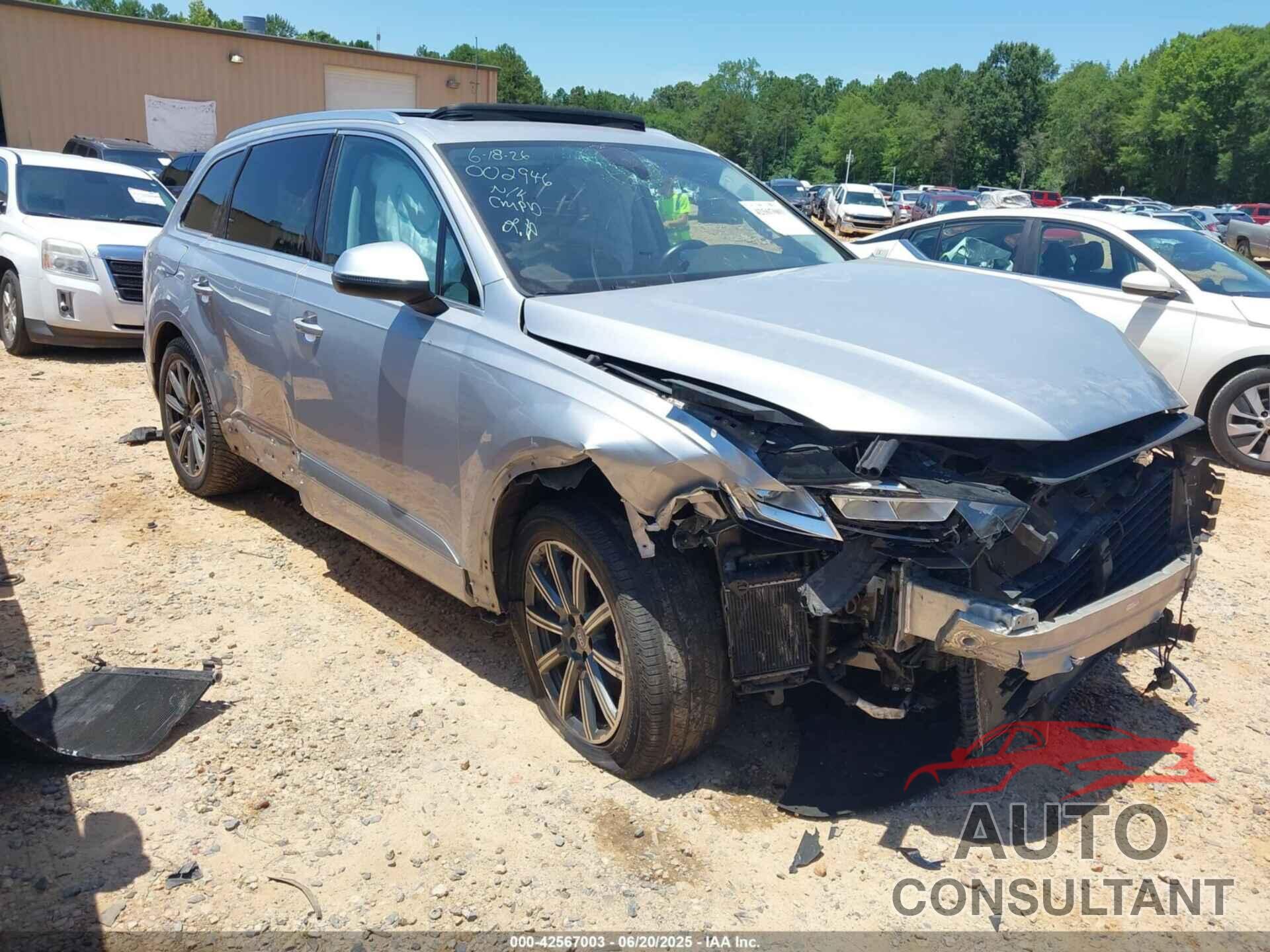 AUDI Q7 2017 - WA1LAAF79HD002946