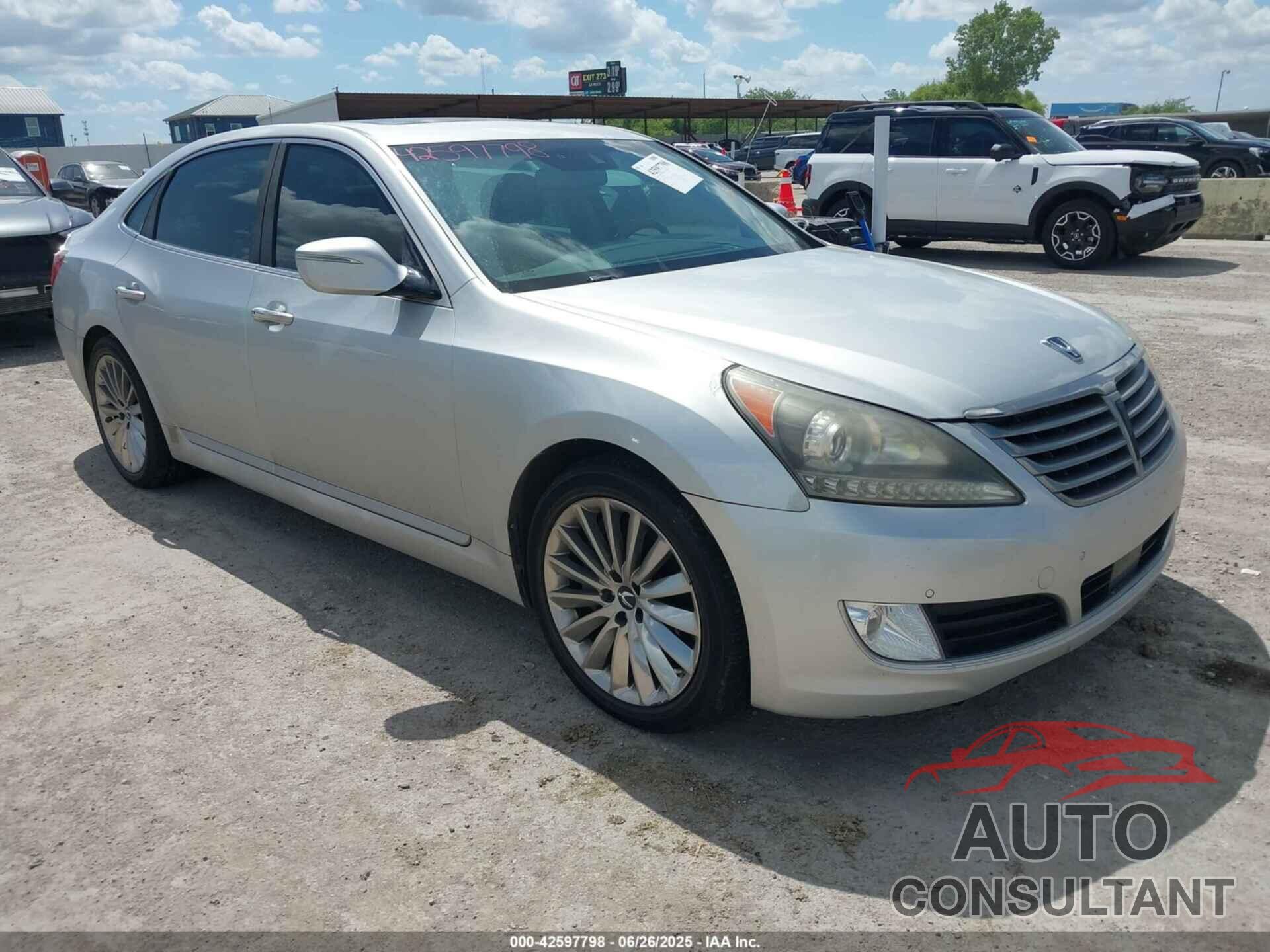HYUNDAI EQUUS 2014 - KMHGH4JH8EU078069