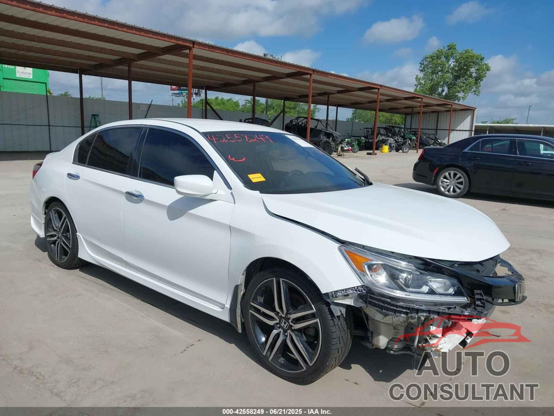 HONDA ACCORD 2016 - 1HGCR2F54GA165721