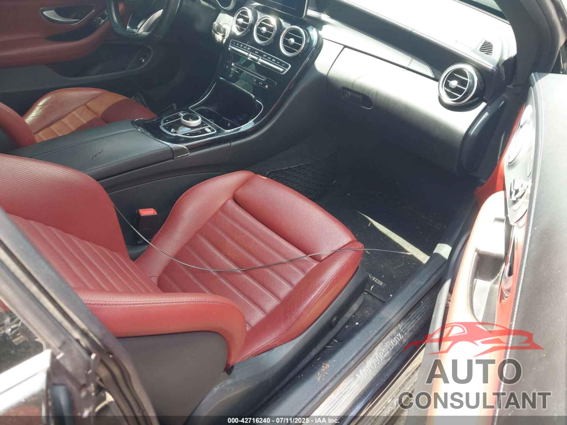 MERCEDES-BENZ C 300 2017 - WDDWJ4JB3HF346198