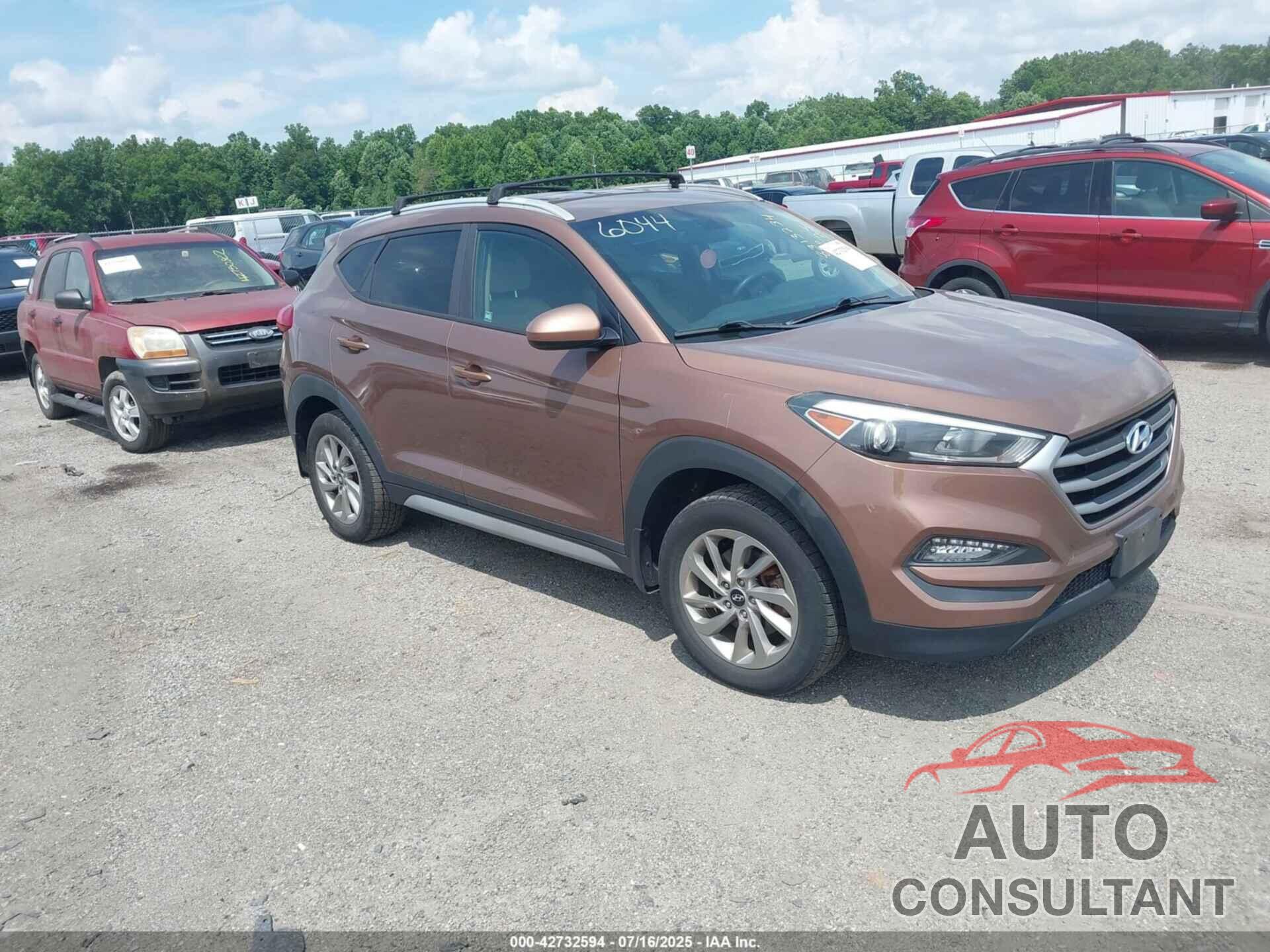 HYUNDAI TUCSON 2017 - KM8J3CA48HU506044