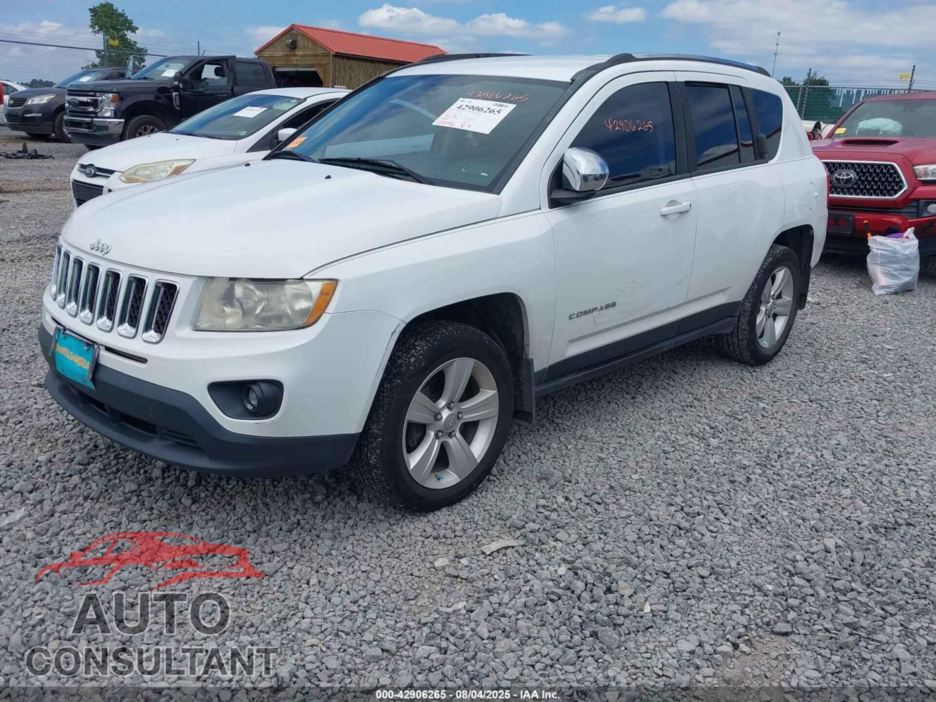 JEEP COMPASS 2012 - 1C4NJCEB3CD706455