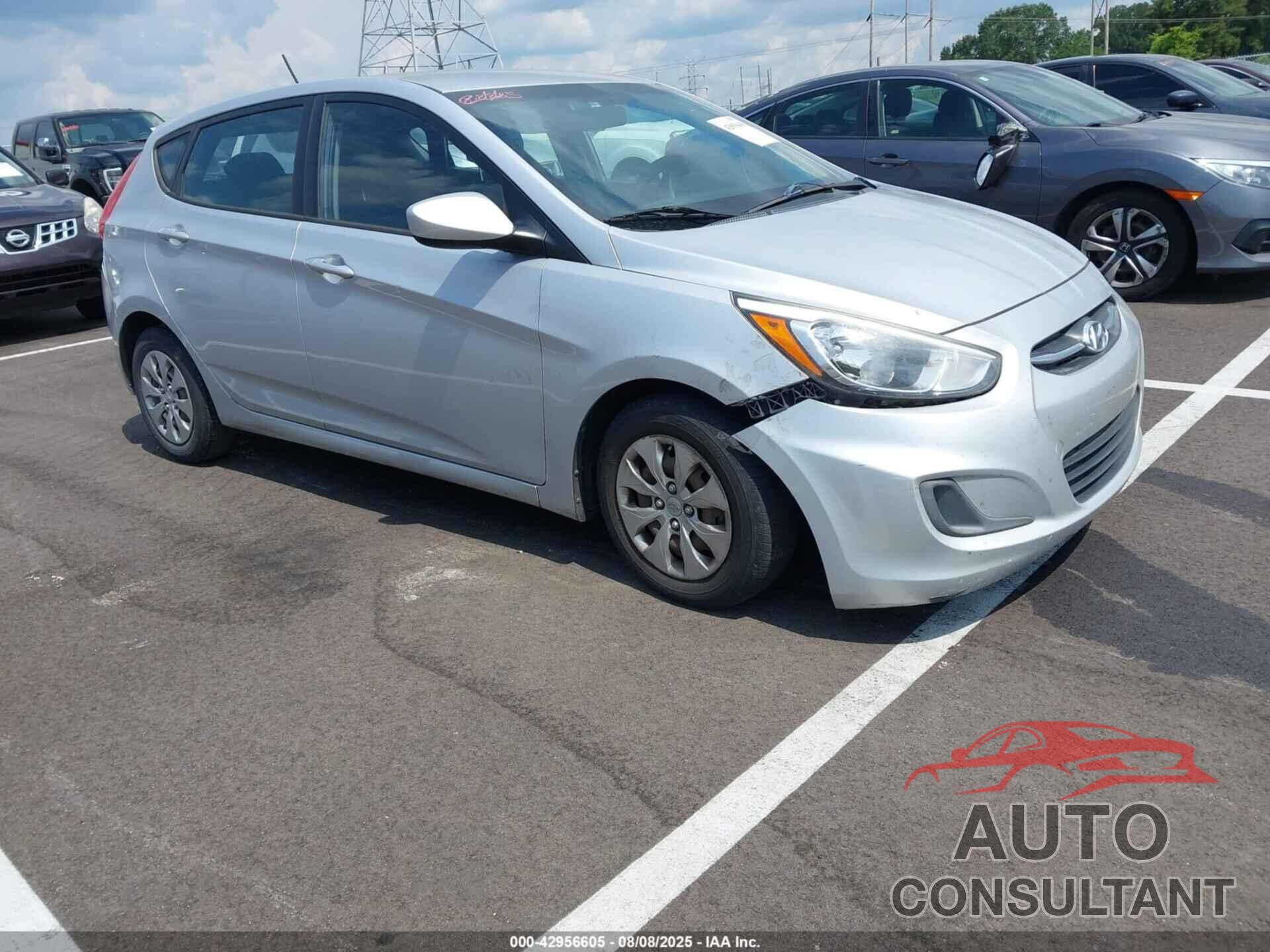 HYUNDAI ACCENT 2016 - KMHCT5AEXGU242286