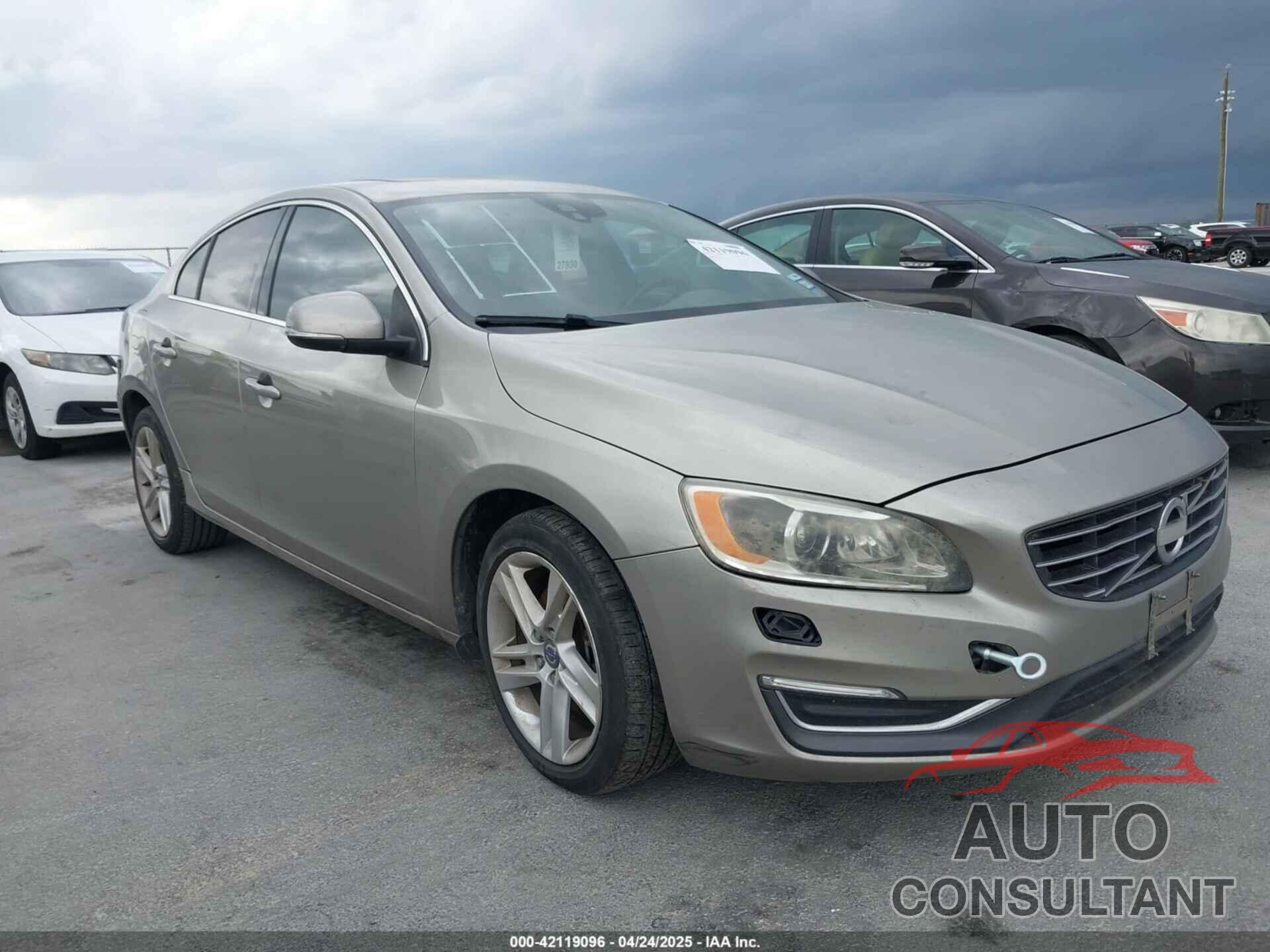VOLVO S60 2015 - YV140MFC9F1313166