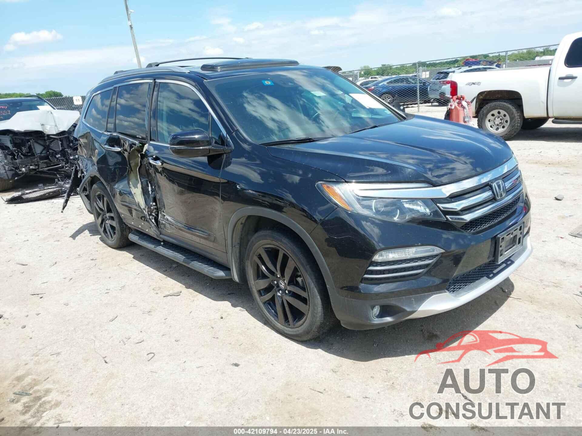 HONDA PILOT 2016 - 5FNYF6H07GB105106