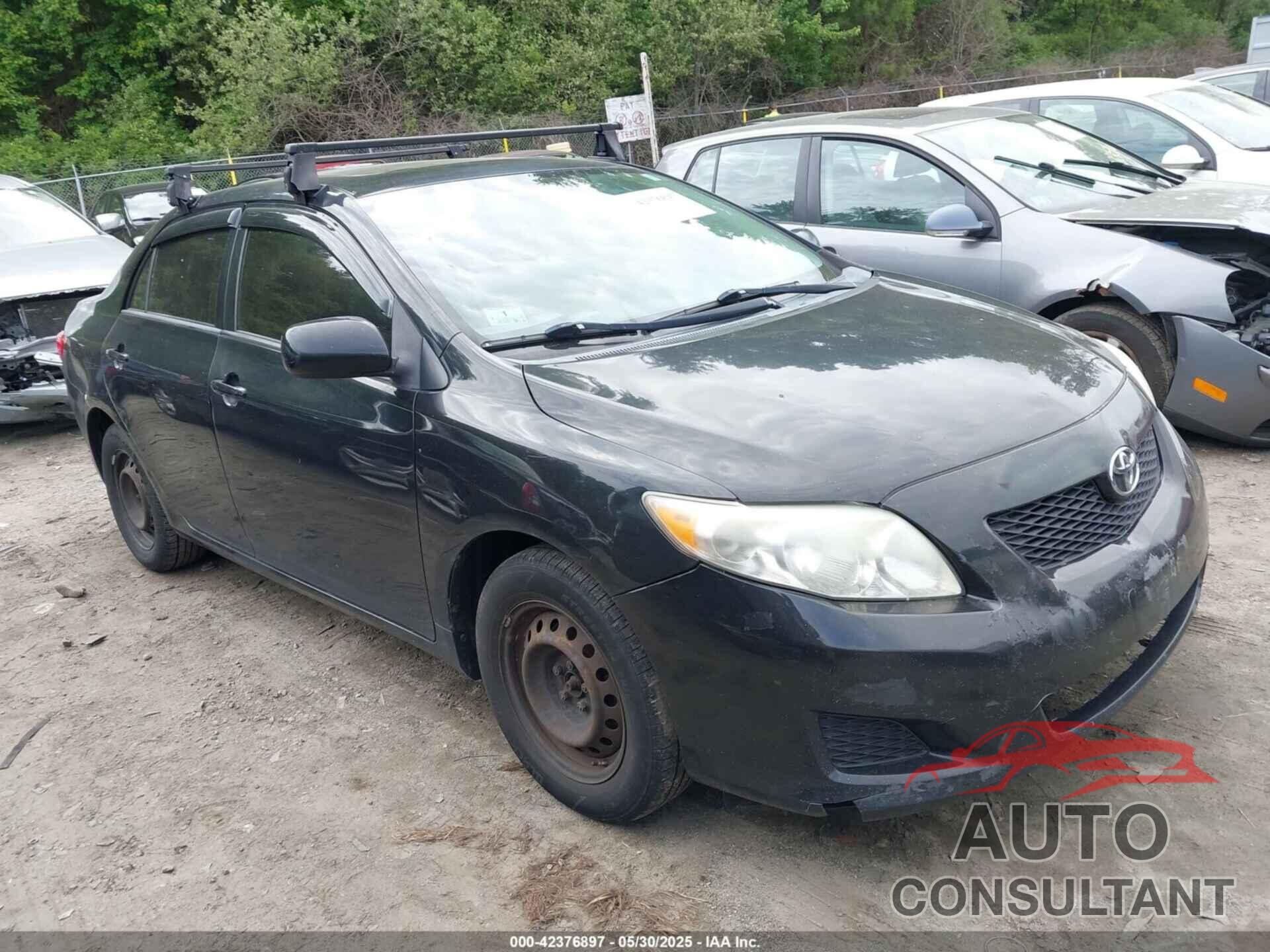 TOYOTA COROLLA 2009 - 2T1BU40E39C118224