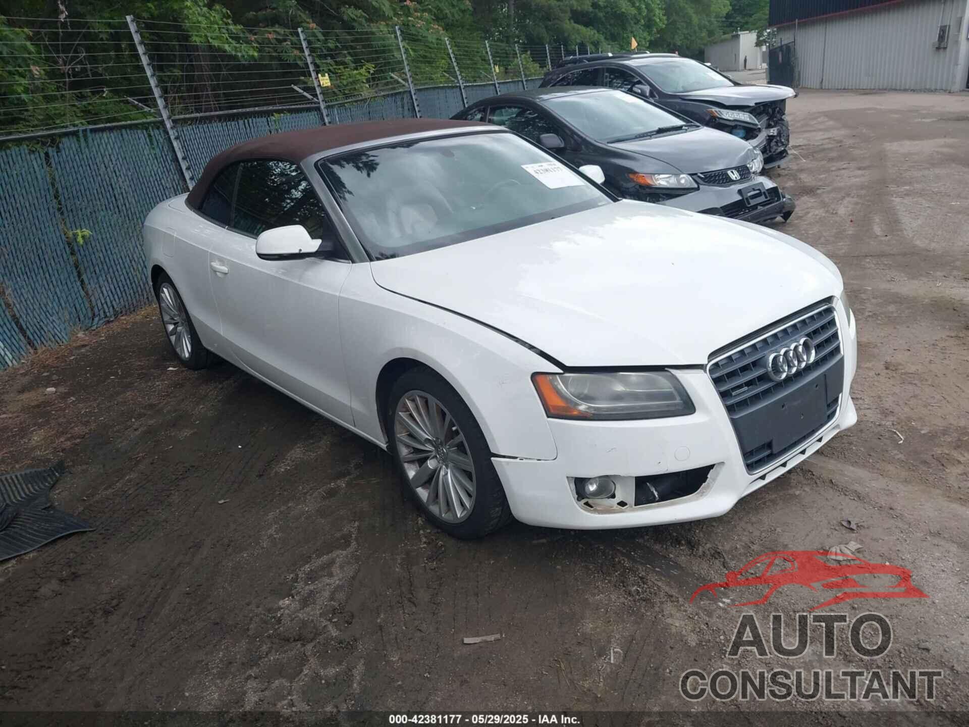 AUDI A5 2011 - WAULFAFH2BN020509